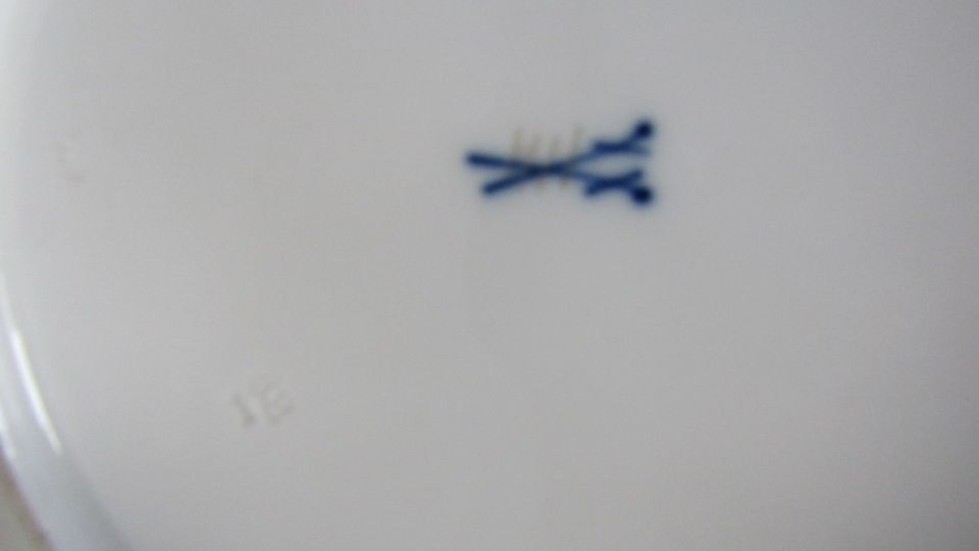 Porzellanteller Vogelmotiv Meissen - Bild 7 aus 7