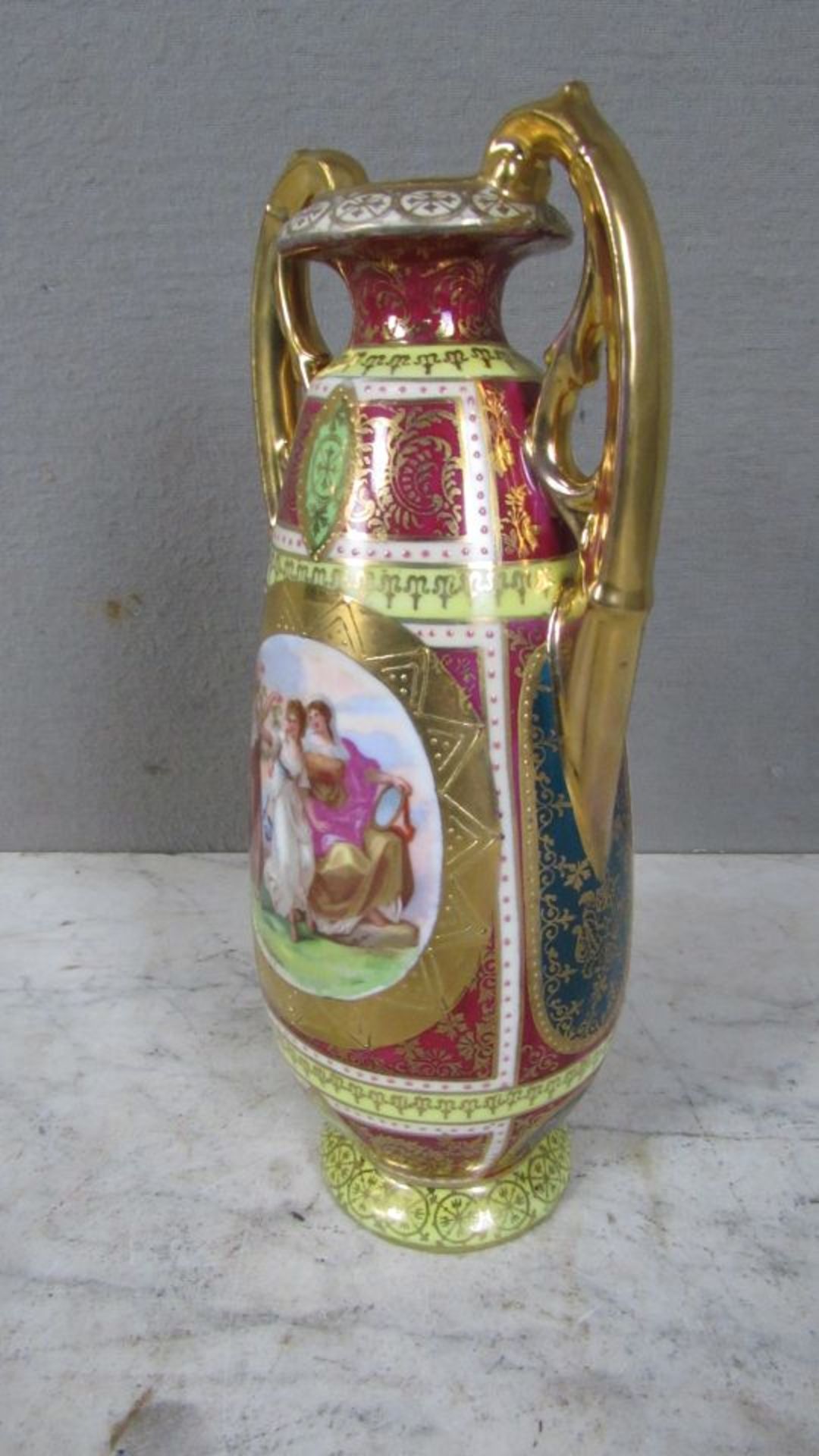 Konvolut Porzellan Wien antik 7 - Bild 9 aus 9