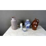 5 Teile Vasen Bodenvase und