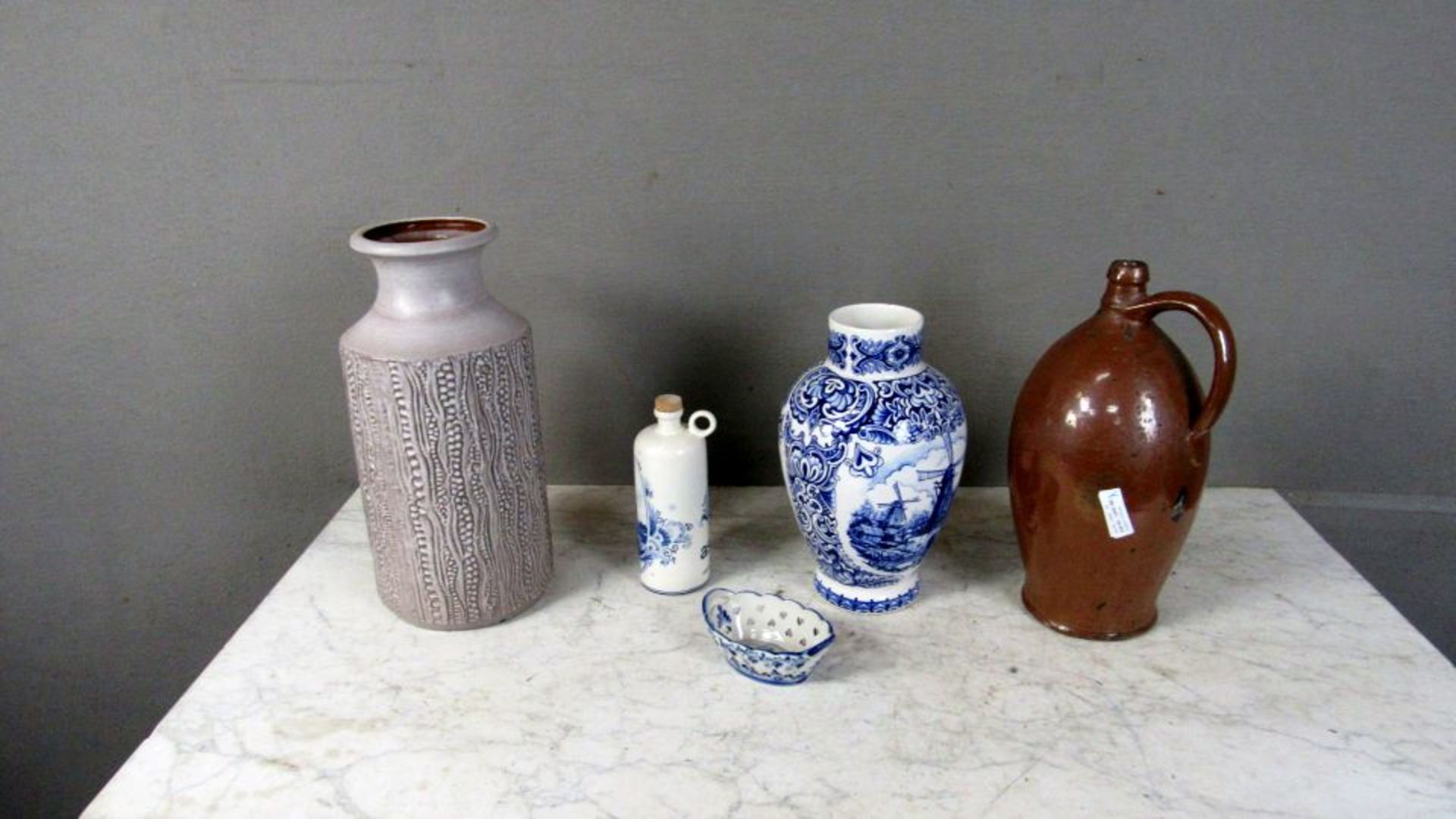 5 Teile Vasen Bodenvase und