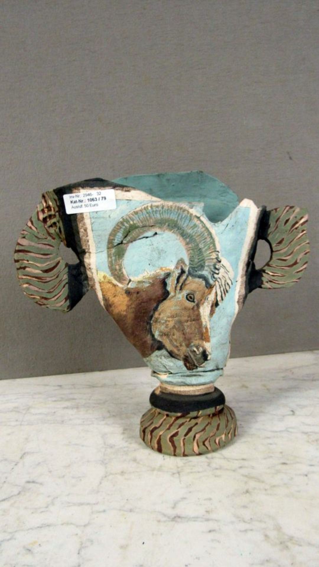 Vase England Keramik John Mullin 1994