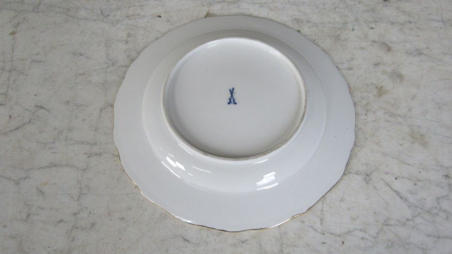 Porzellanteller Vogelmotiv Meissen - Bild 6 aus 7