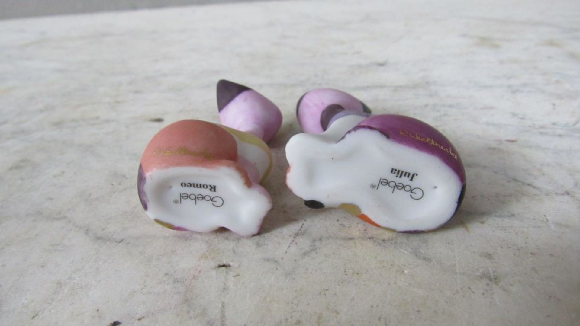 2 Porzellanfiguren Goebel Wachtmeister - Bild 6 aus 7