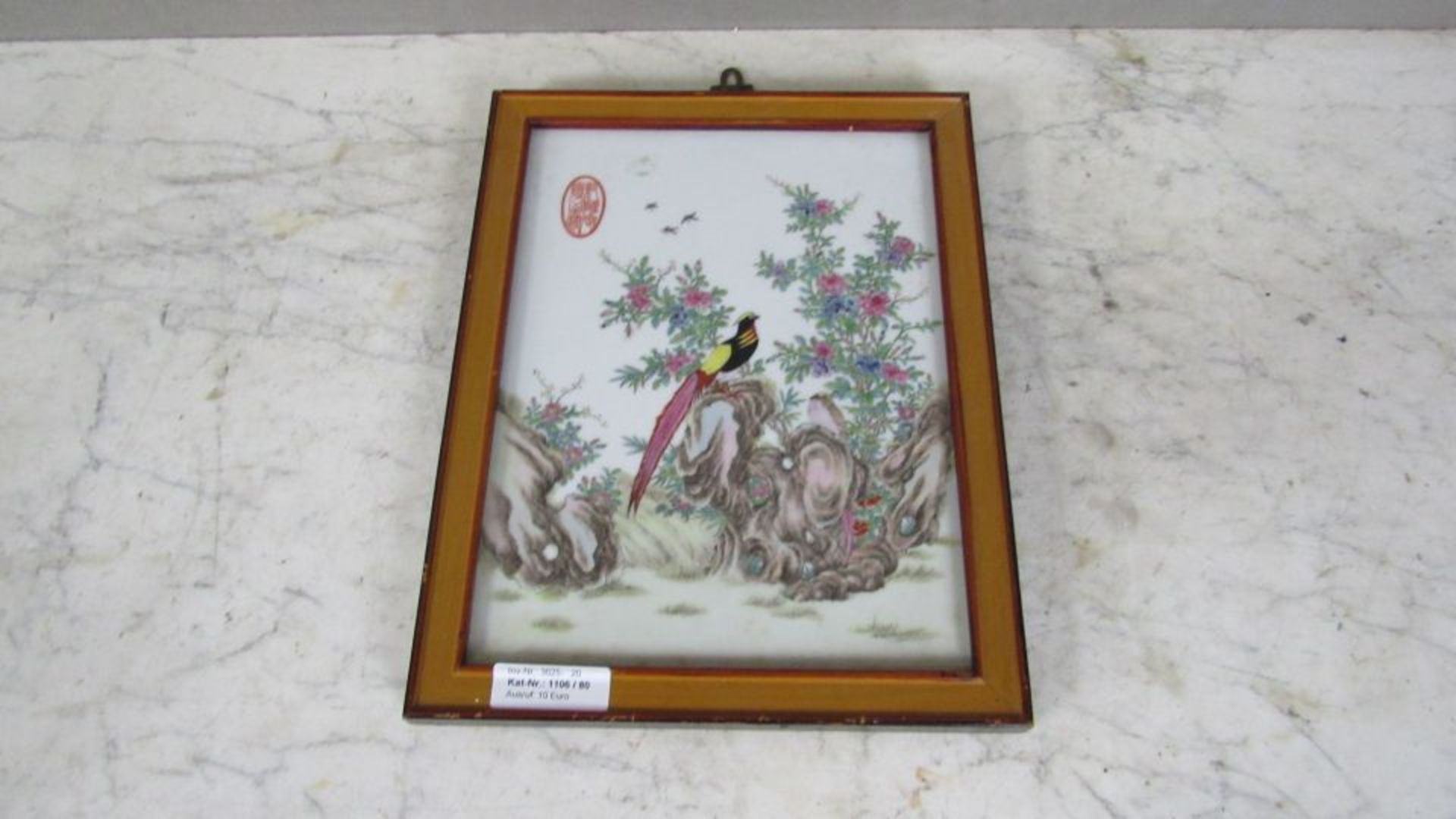 Asiatisches Wandbild Wandfliese - Bild 2 aus 7