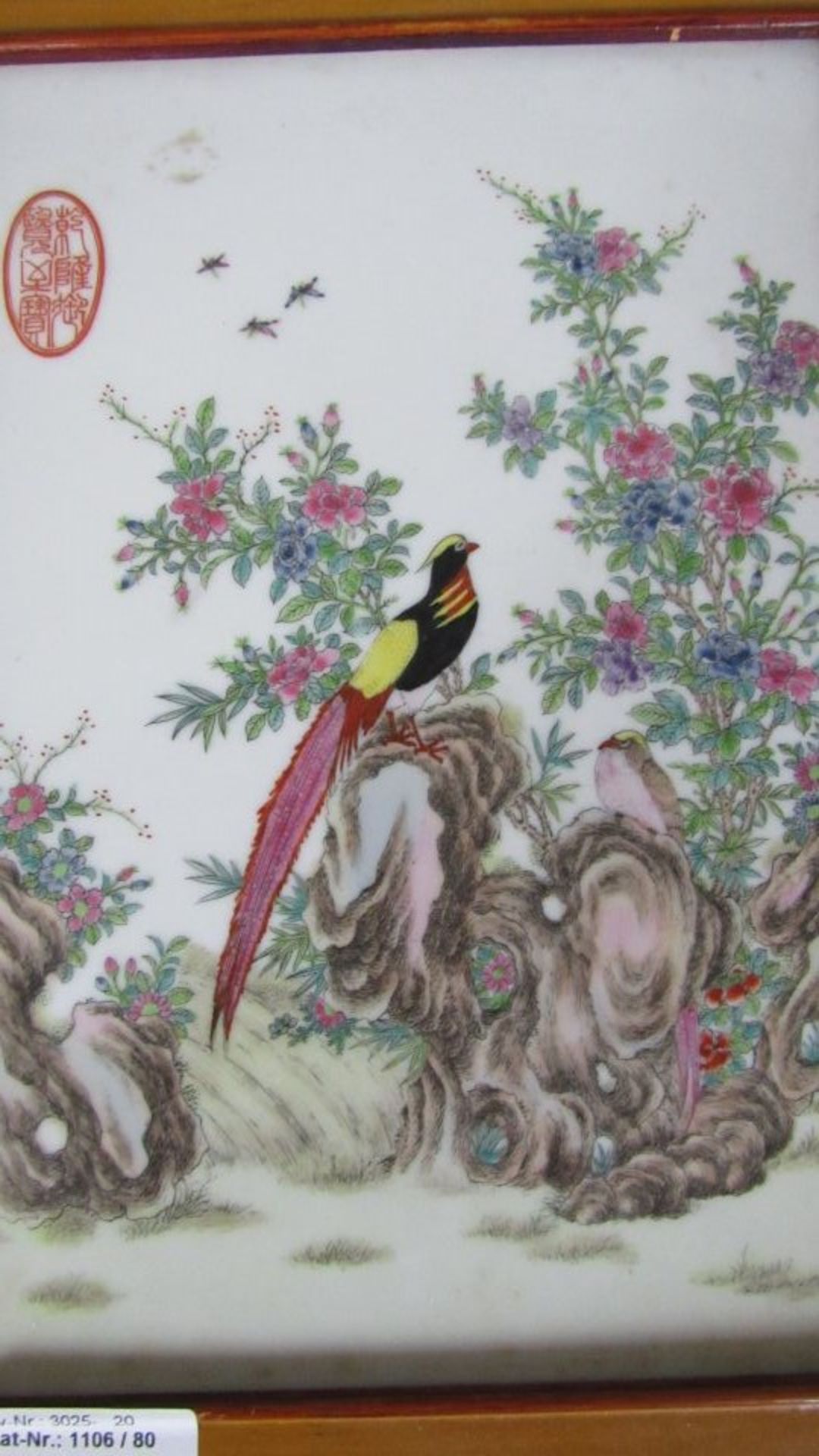 Asiatisches Wandbild Wandfliese