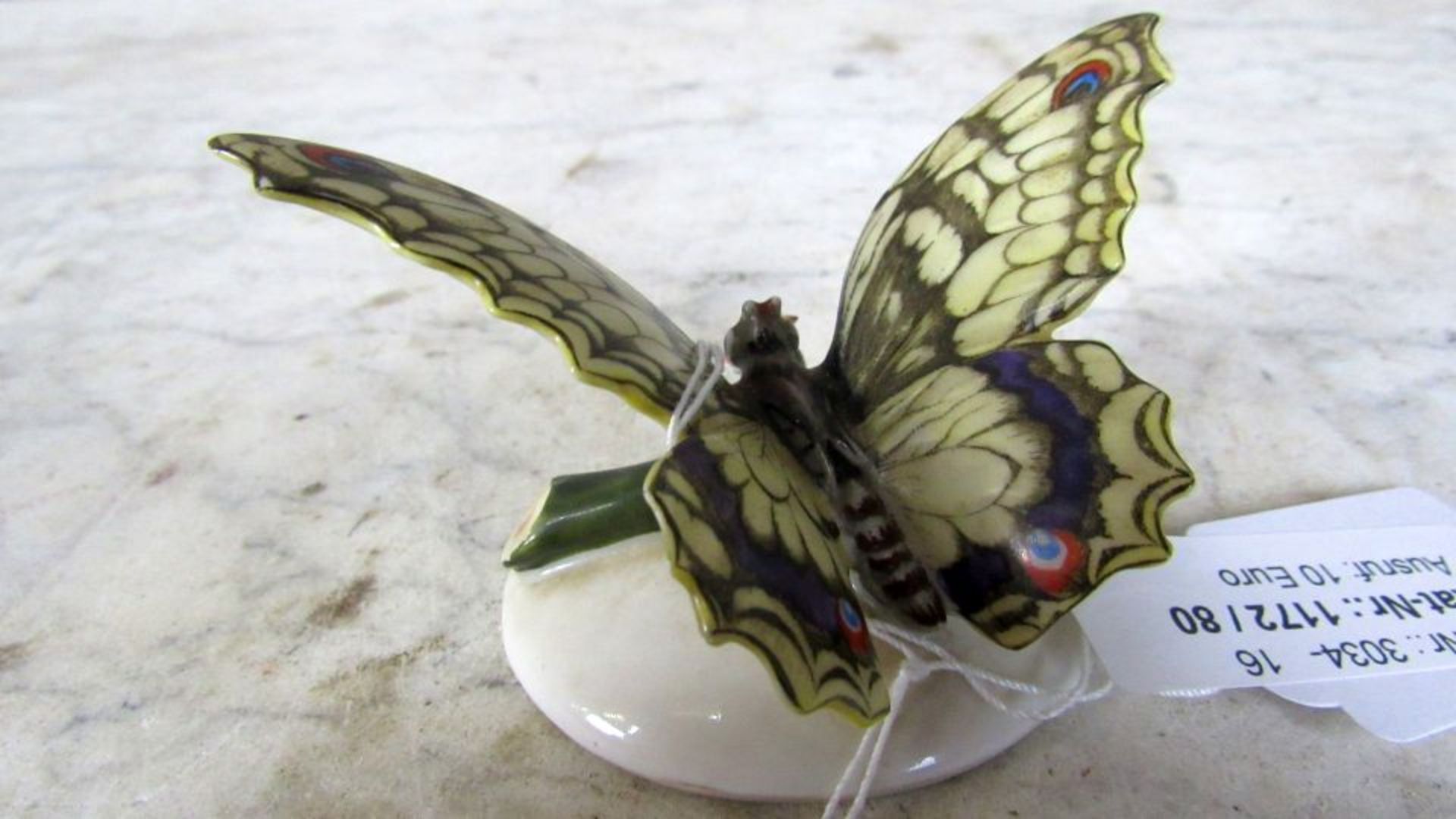 Porzellanfigur Schmetterling Rosenthal - Bild 5 aus 6
