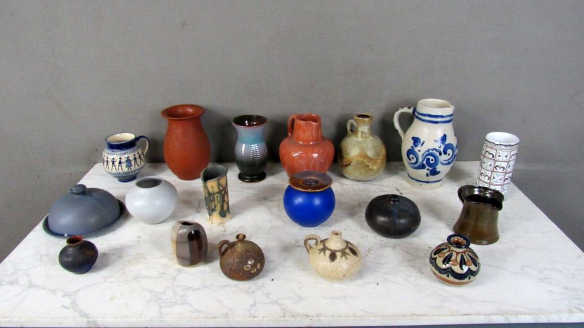 Interessantes Konvolut Keramik
