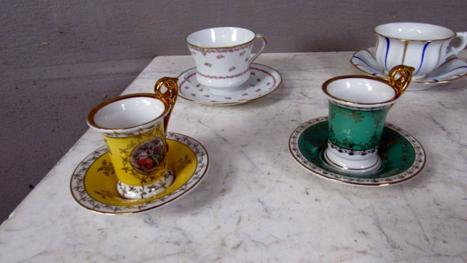 Konvolut Sammeltassen Mokkatassen - Bild 7 aus 10