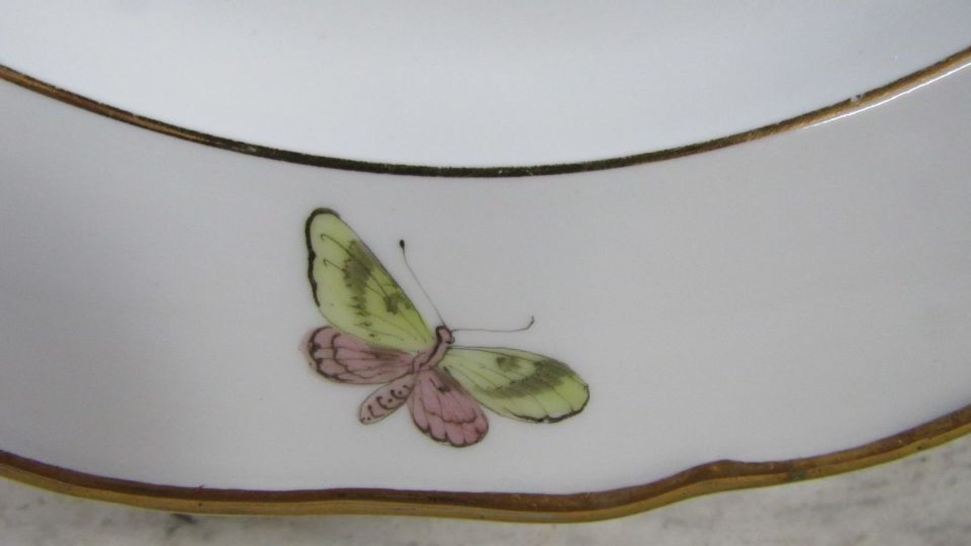 Porzellanteller Vogelmotiv Meissen - Bild 3 aus 7