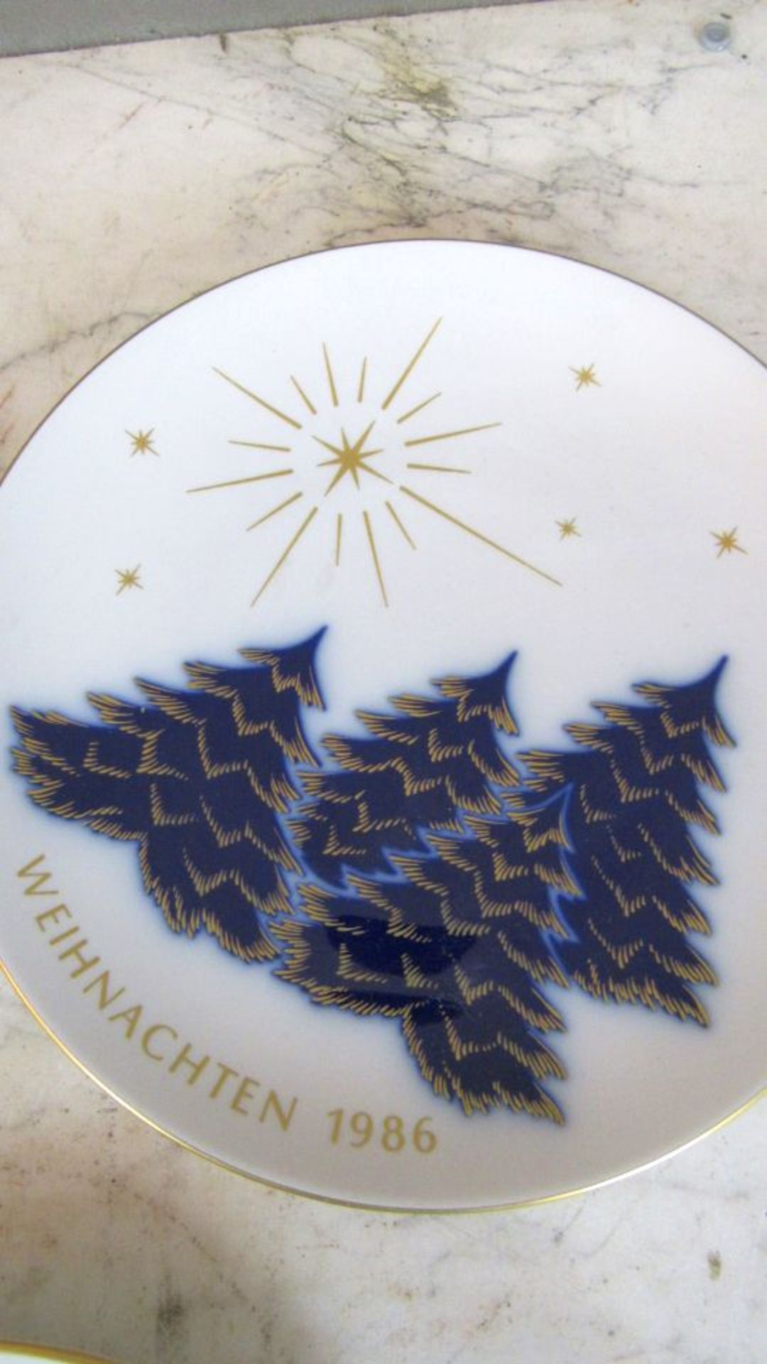 Drei Weihnachtsteller KPM - Bild 4 aus 8