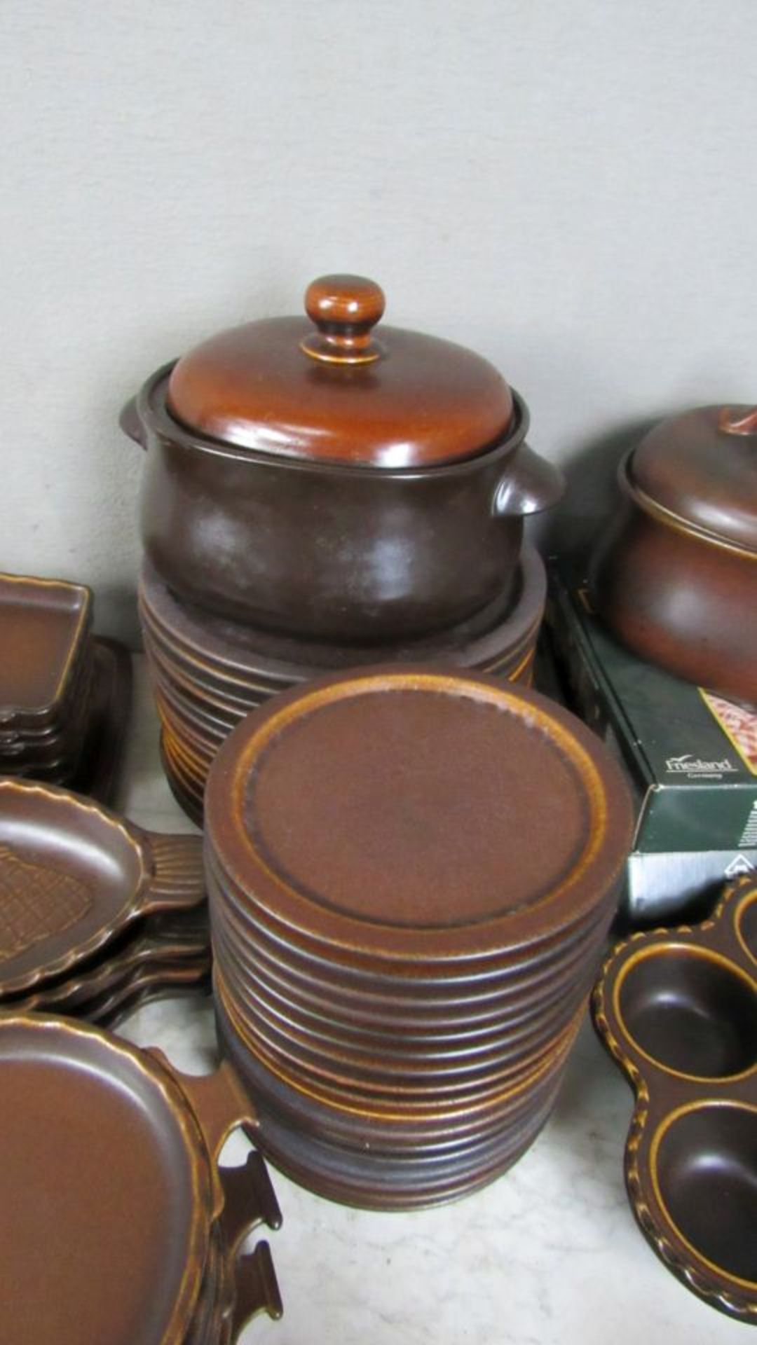 Umfangreiches Service Kartengeschirr - Bild 5 aus 9