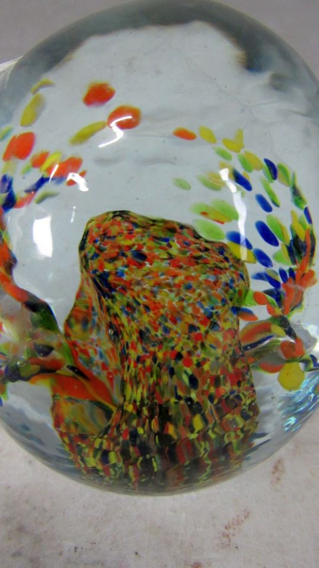 Briefbeschwerer gechipt am Rand kaum - Bild 4 aus 4