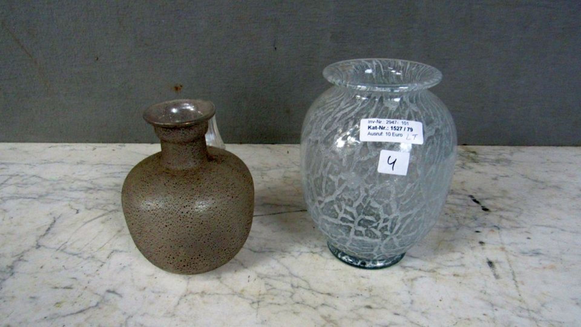 Alte Vase und Krug 15cm und