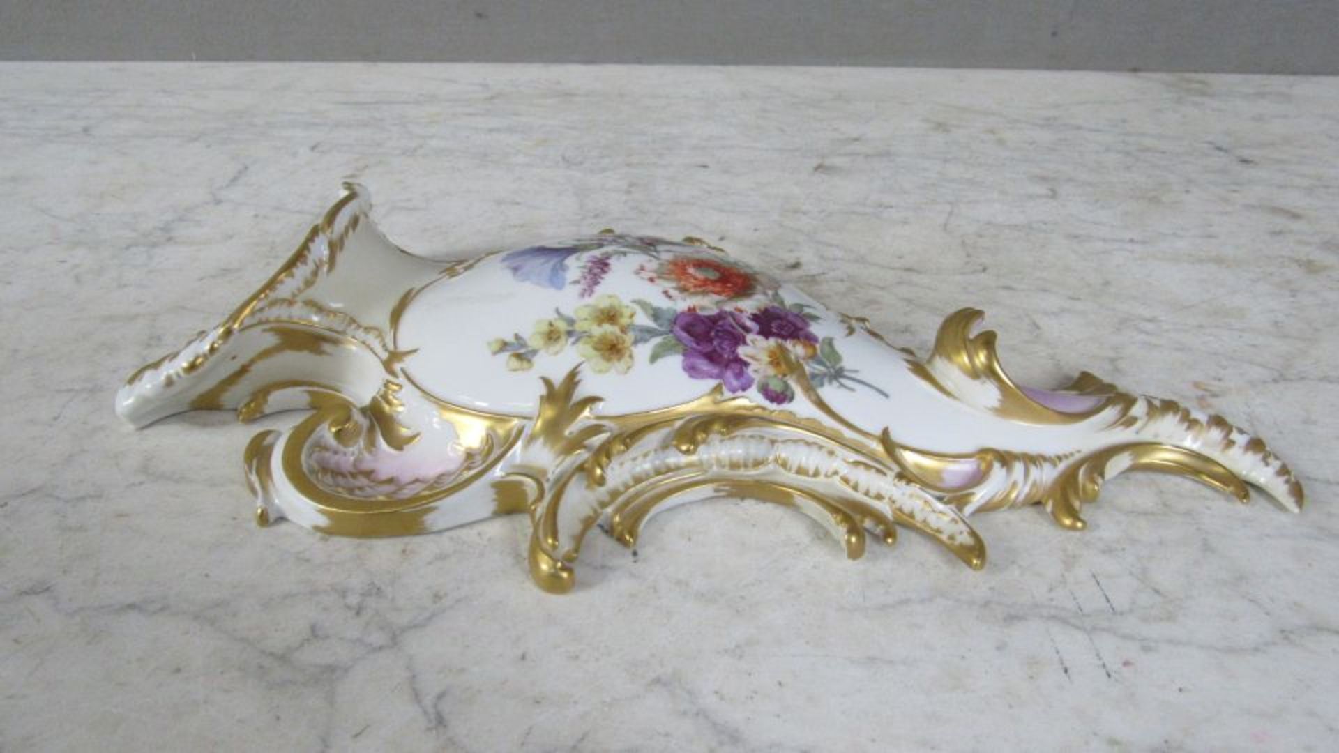 Antike Wandvase KPM Zeptermarke 34cm - Bild 5 aus 9