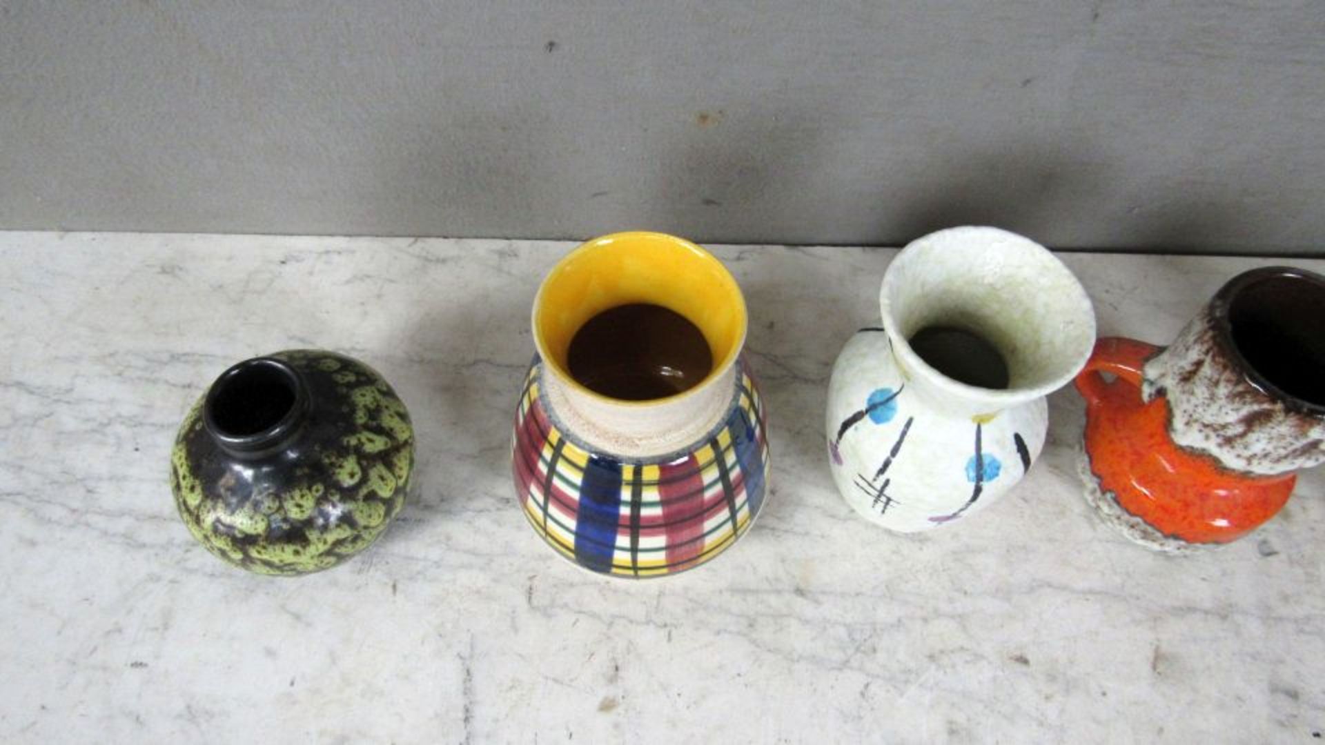 Konvolut Vasen 50-70er Jahre Scheurich - Bild 6 aus 8