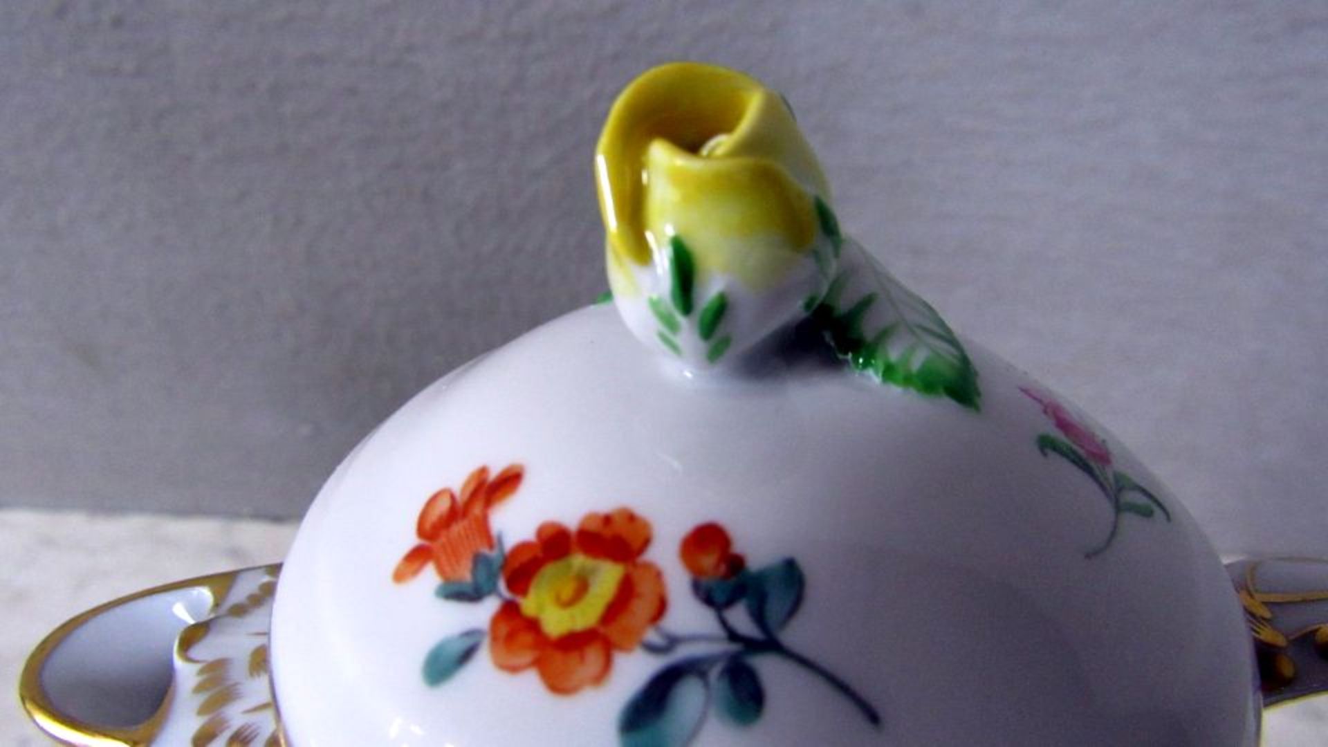 Porzellan Meissen Schwertermarke Mokka - Bild 2 aus 6