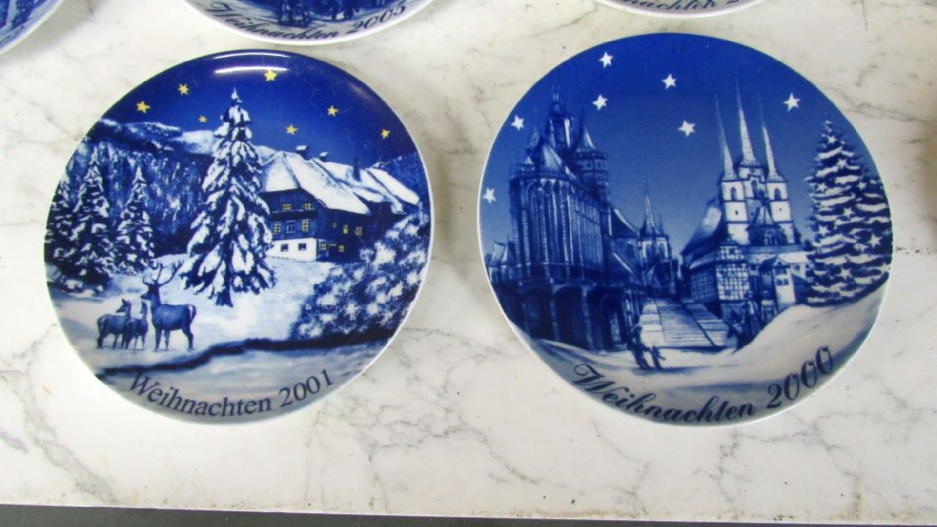 Konvolut Weihnachtsteller - Bild 5 aus 8