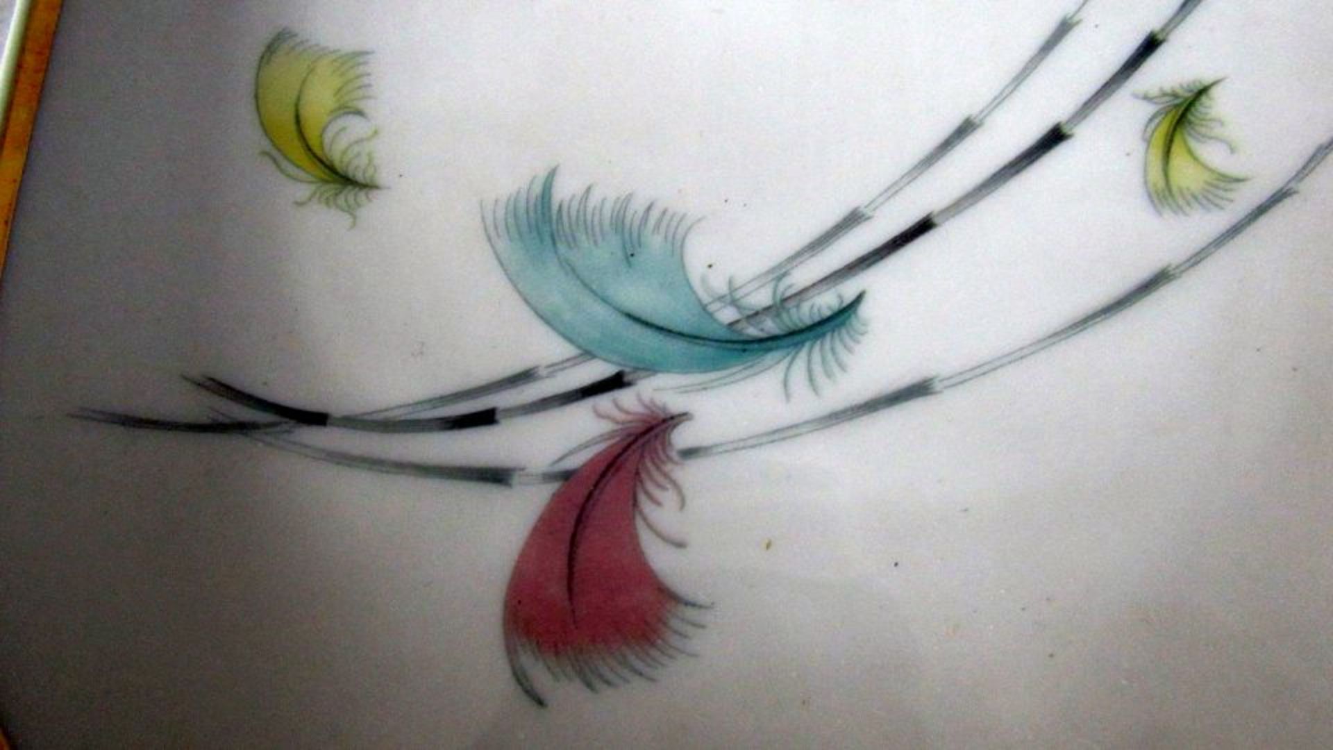 Anbietschale + 5 Teller klein - Bild 3 aus 6