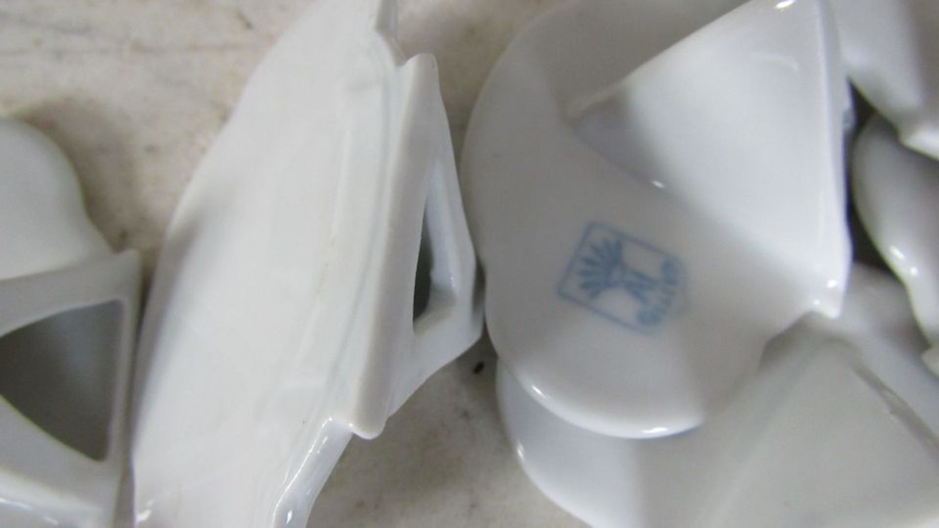 Konvolut Porzellan Aufsteller Schilder - Bild 5 aus 6