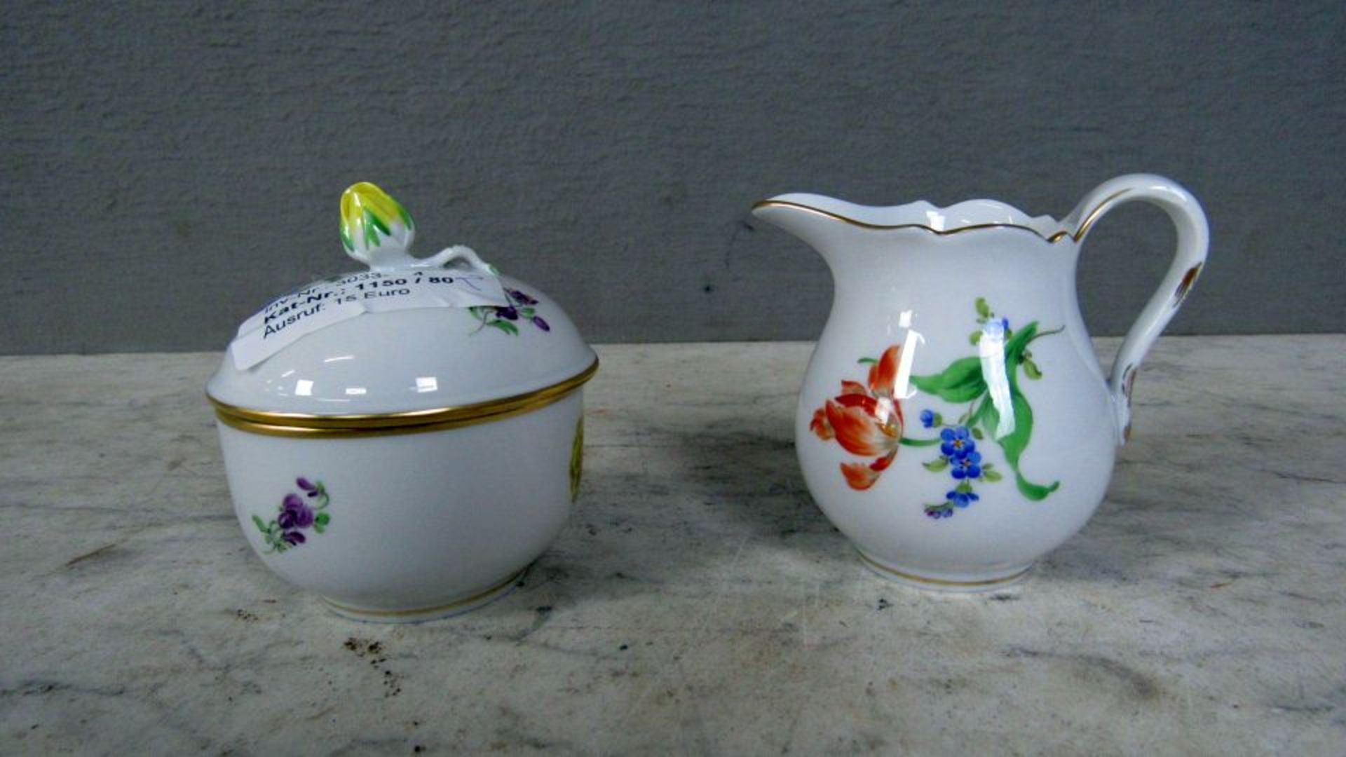 Porzellan Meissen Schwertermarke Milch