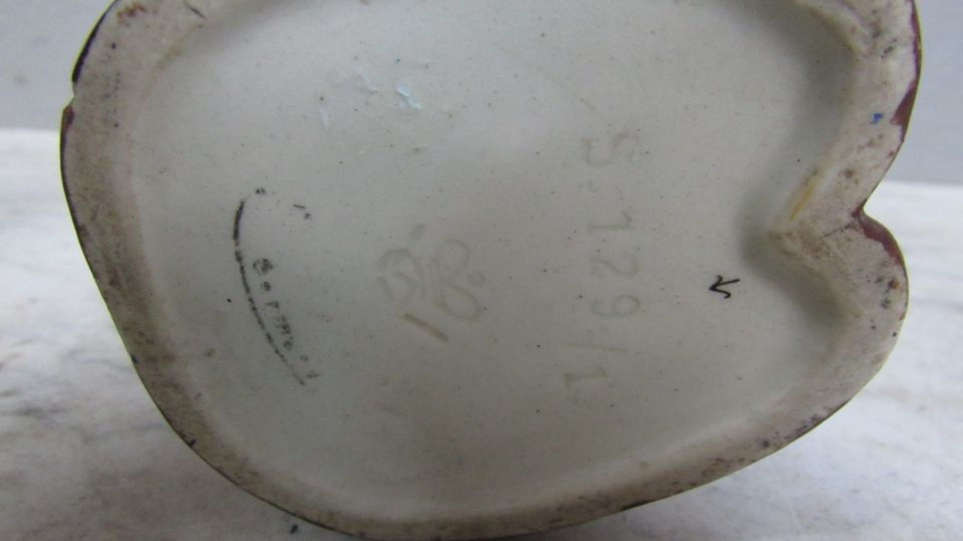 Keramikkrug antik England männliche - Bild 6 aus 6