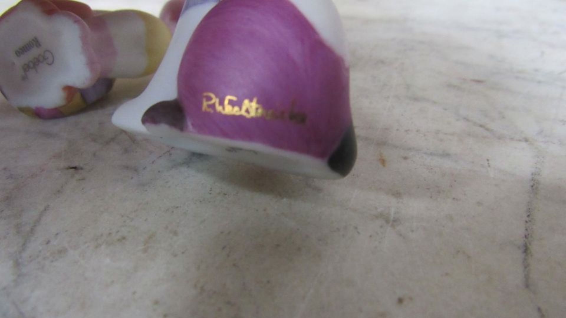 2 Porzellanfiguren Goebel Wachtmeister - Bild 7 aus 7