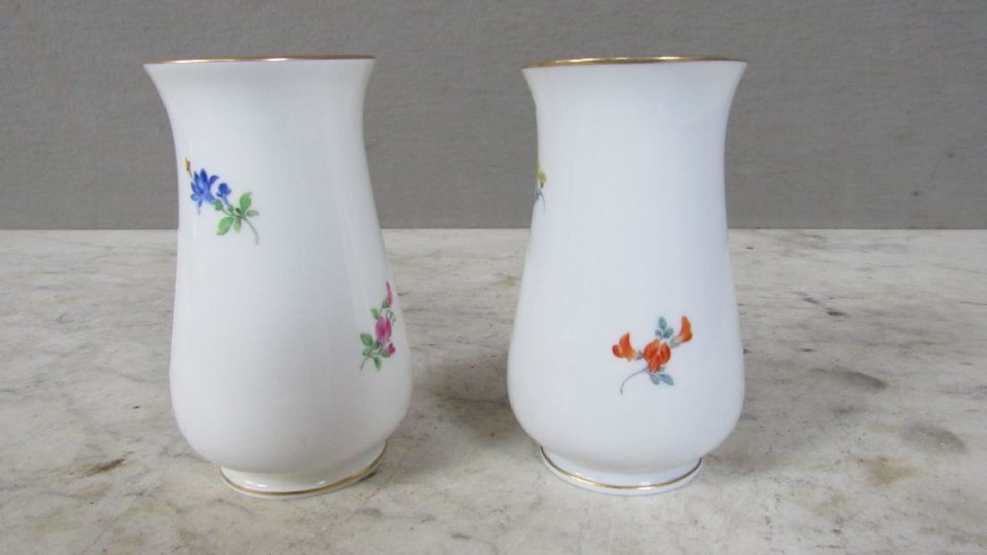 Meissen Porzellan Schwertermarke Paar - Bild 5 aus 6