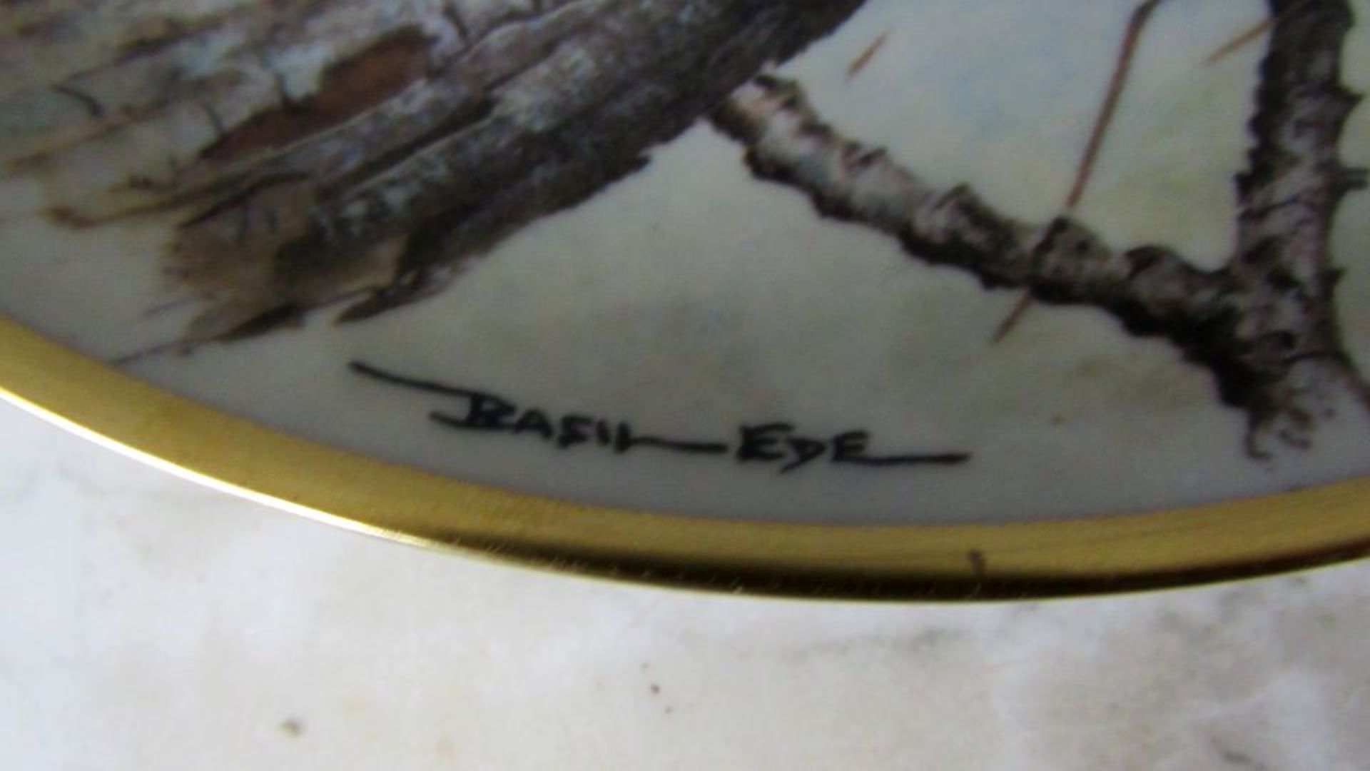 8 Wandteller Federvieh 23cm - Bild 6 aus 8