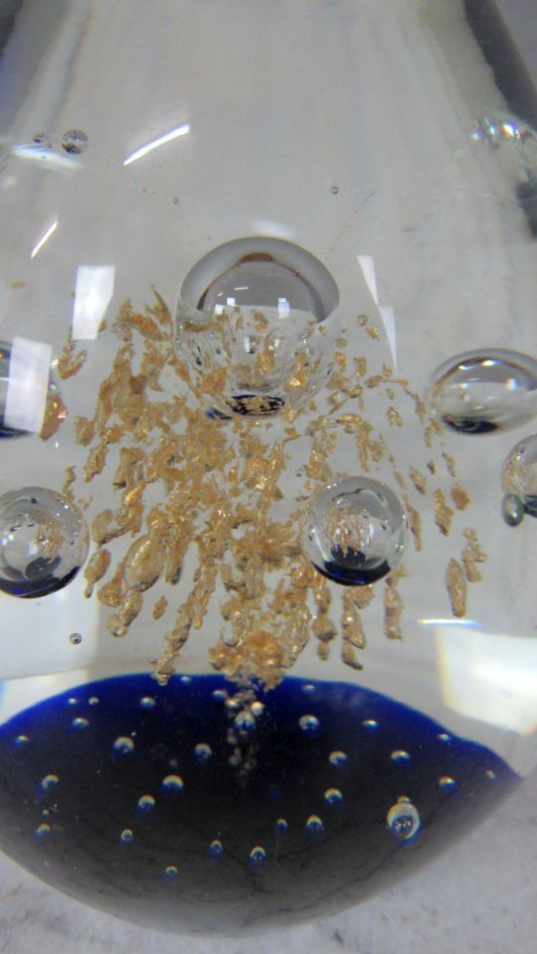 Briefbeschwerer Klarglas mit - Bild 2 aus 5