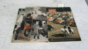 Konvolut Zeitschriften 50er Jahre ADAC