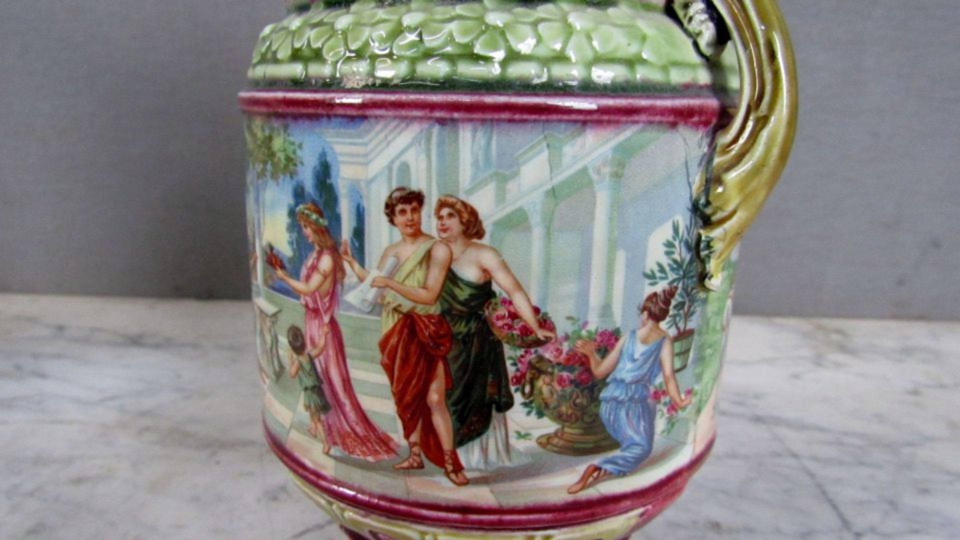 Prunkvase bestoßen 26cm - Bild 6 aus 8