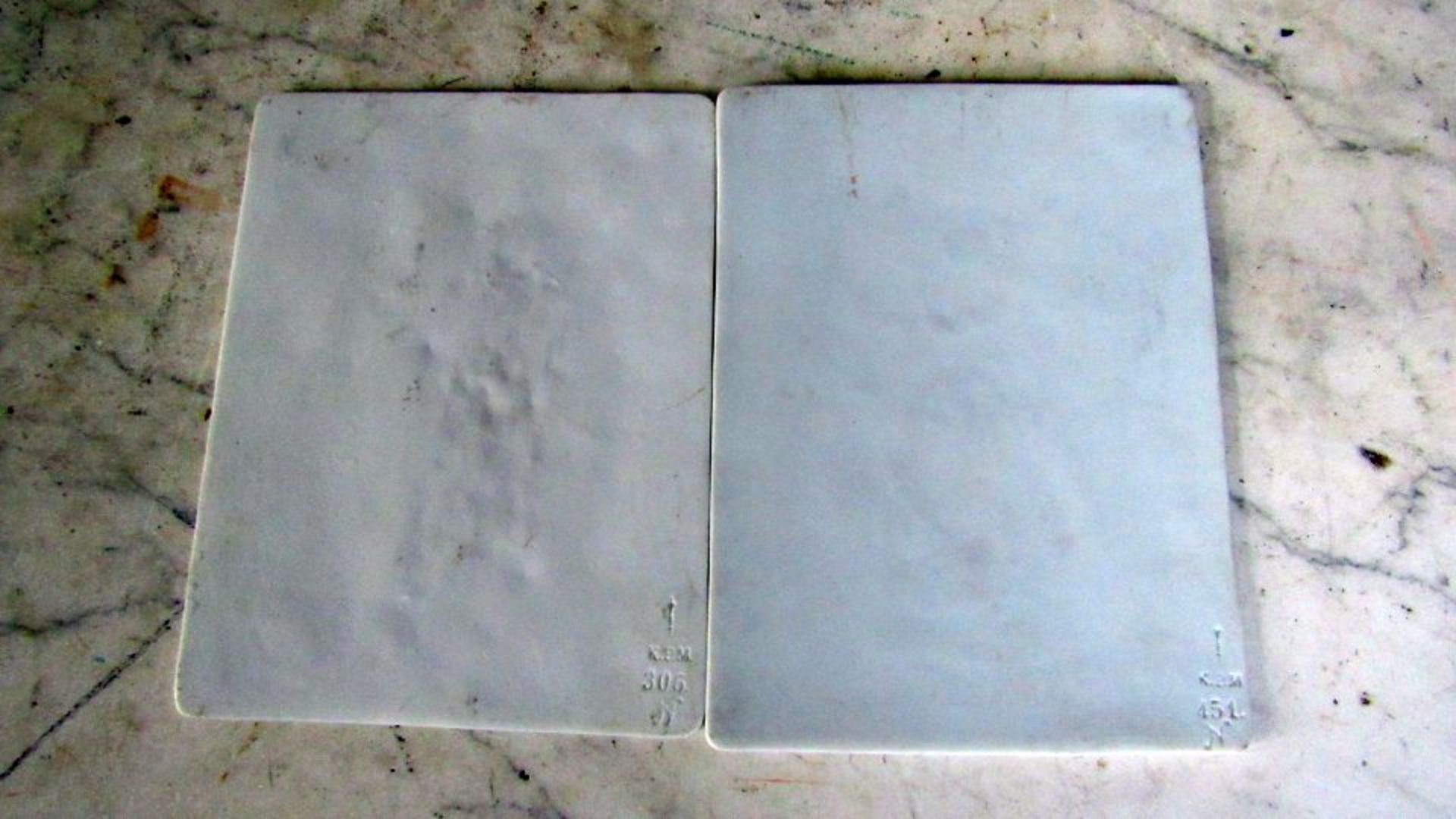 2 Porzellanbilder KPM Zeptermarke - Bild 6 aus 8