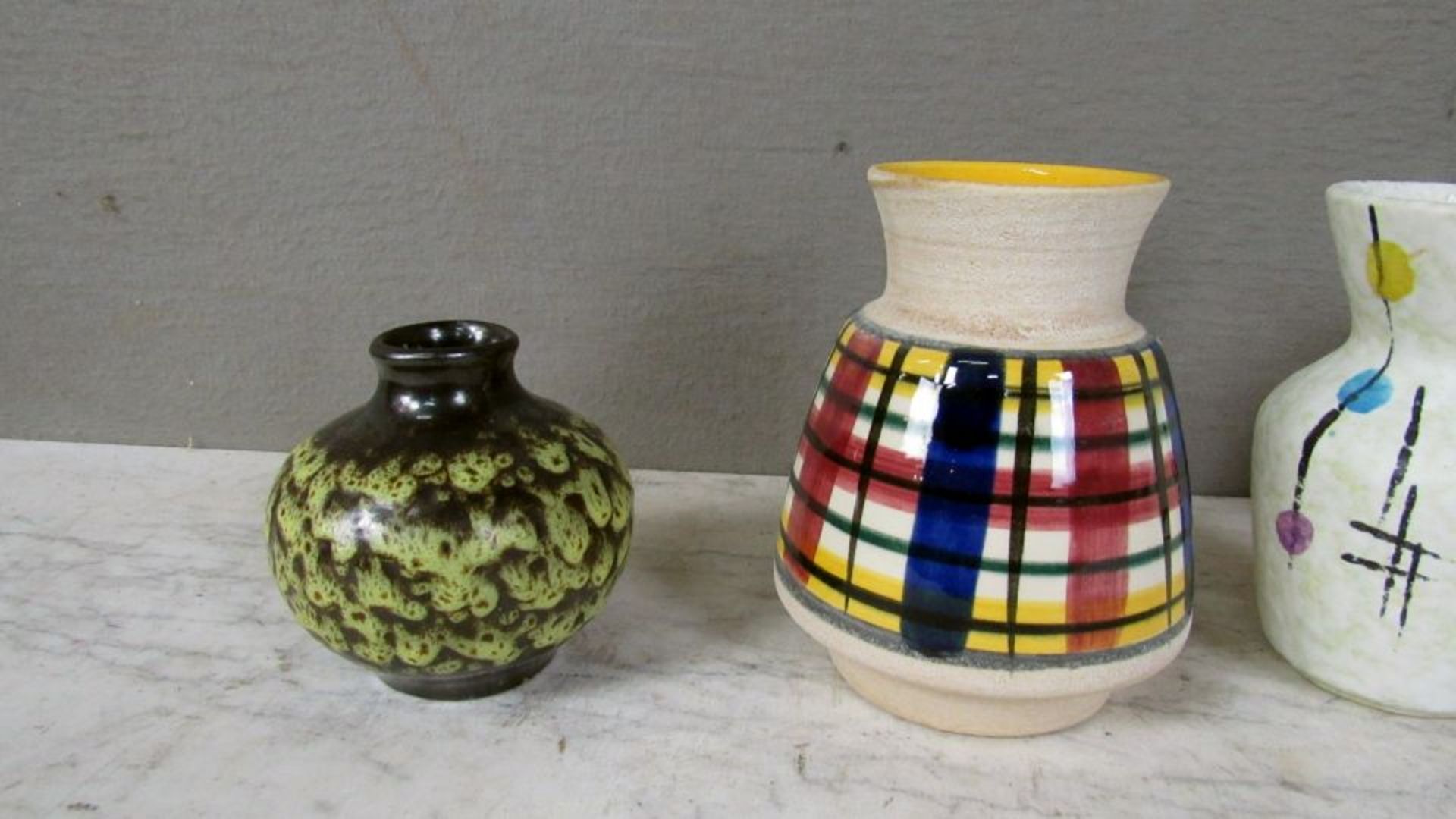 Konvolut Vasen 50-70er Jahre Scheurich - Bild 2 aus 8