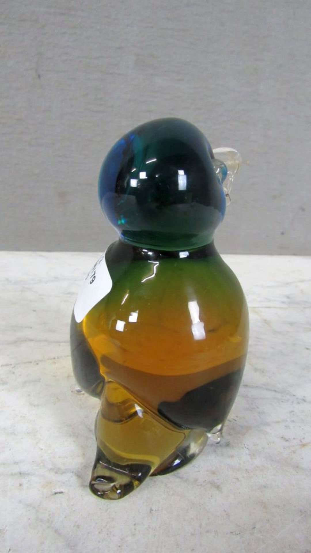 Glasskulptur Murano stehende Ente - Bild 5 aus 5