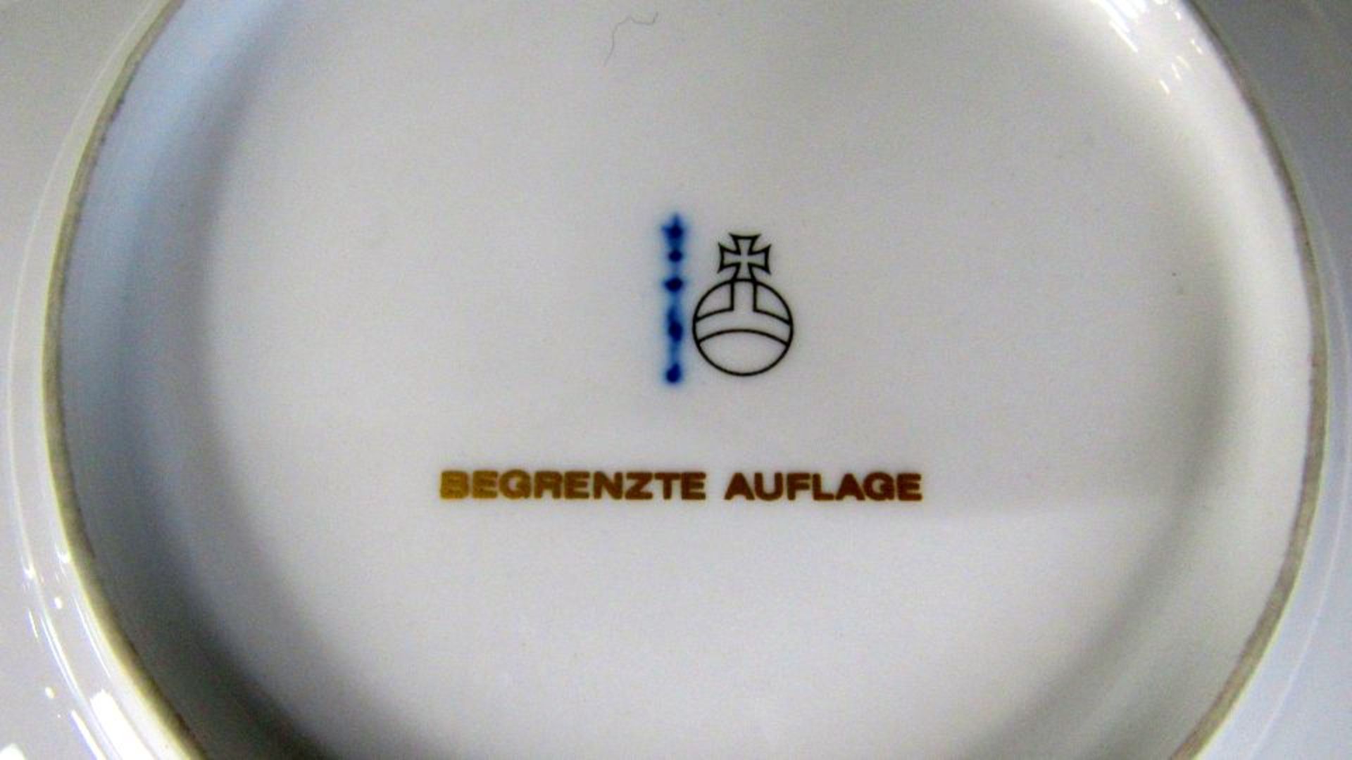 4 Teller KPM Berlin Zeptermarke in - Bild 9 aus 9