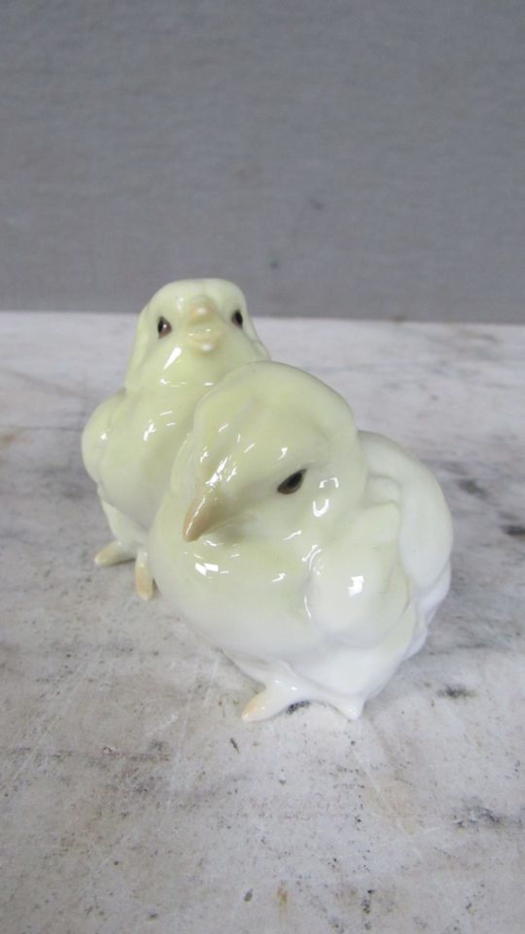 3 Porzellanfiguren Vögel und Kücken - Bild 3 aus 10