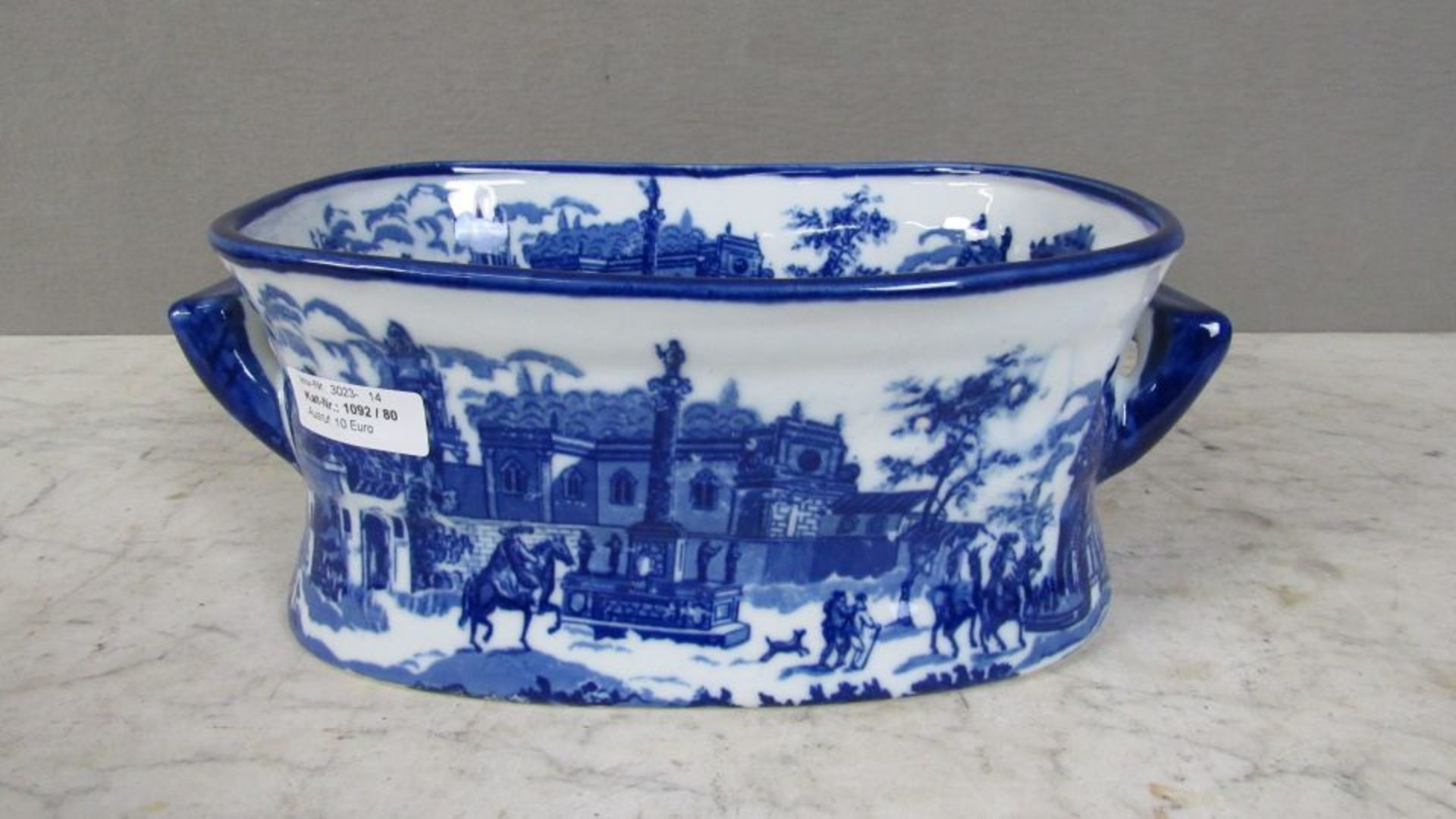 Porzellanschale Asiatische Malerei ca.