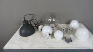 Großes Konvolut Lampen Lampenzubehör