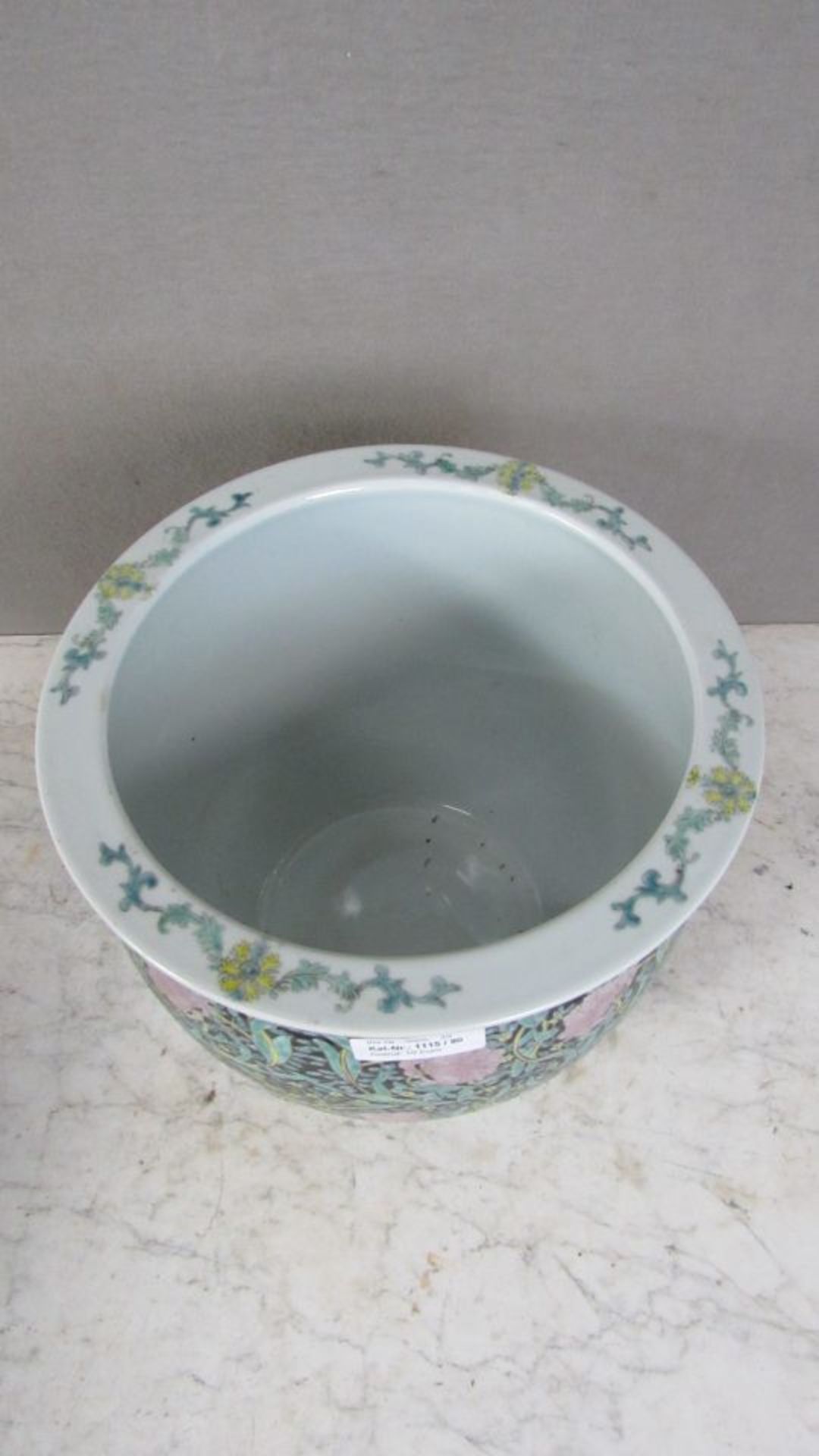 Blumenübertopf Porzellan Asiatisch - Bild 2 aus 6
