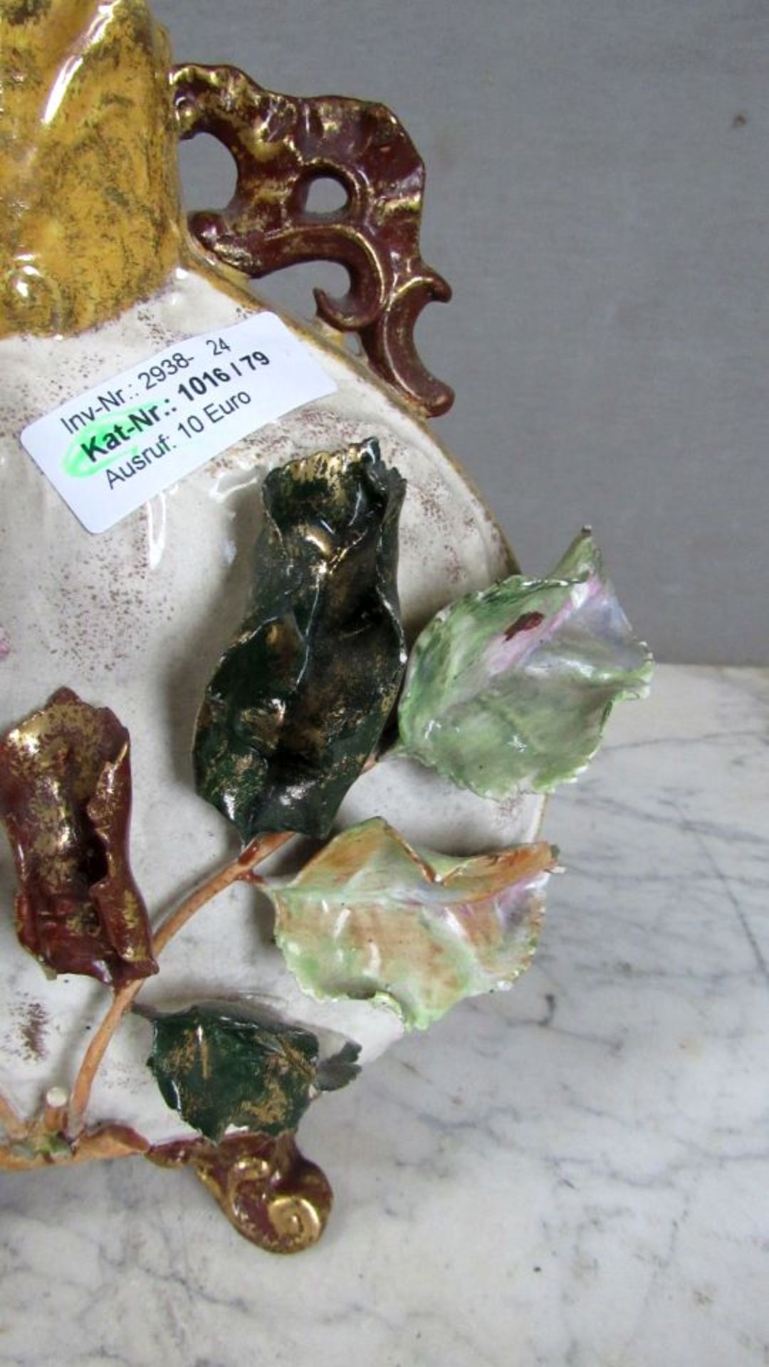 Prunkvase bestoßen 26cm - Bild 4 aus 8