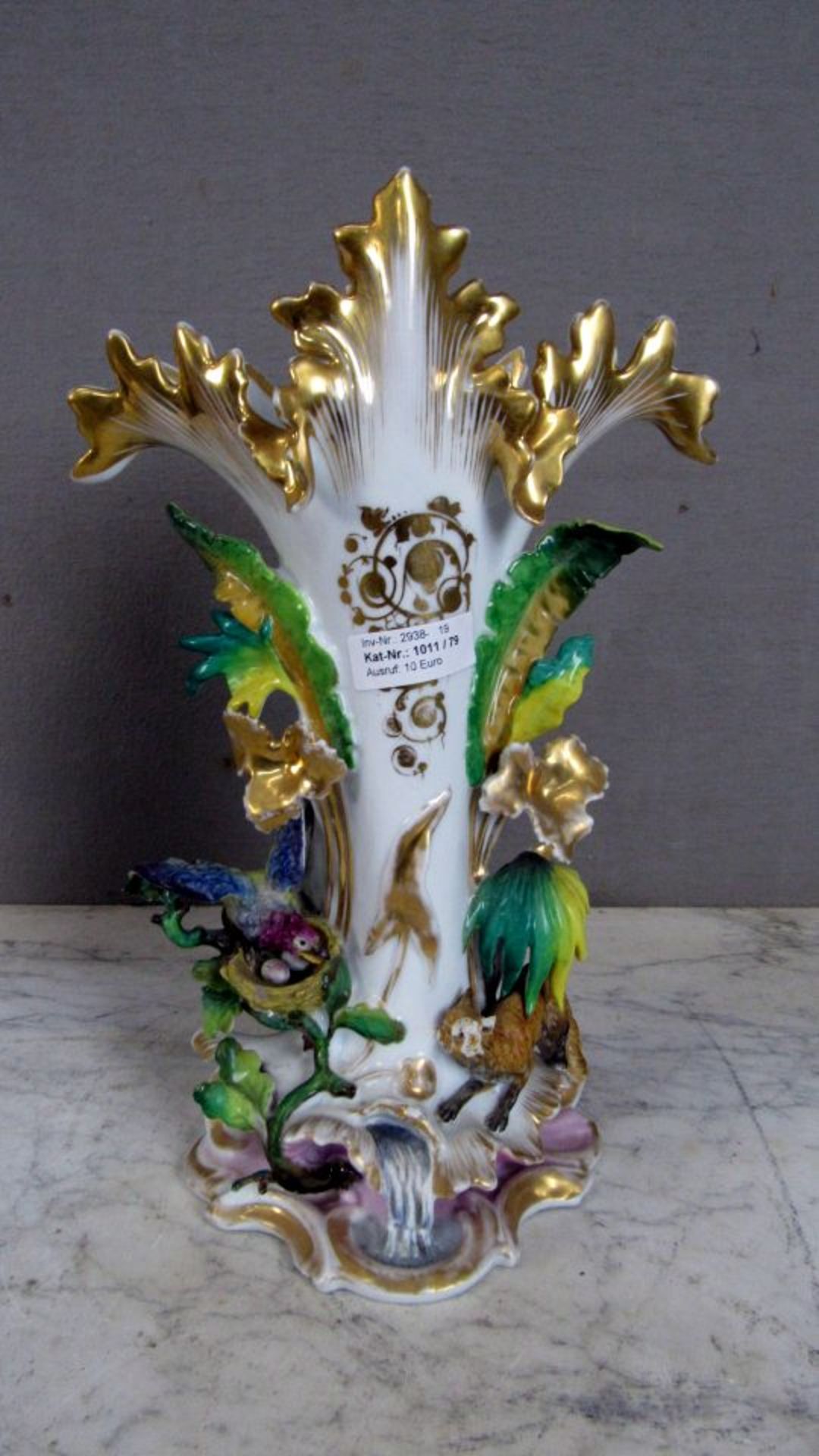 Prunkvase bestoßen 36cm