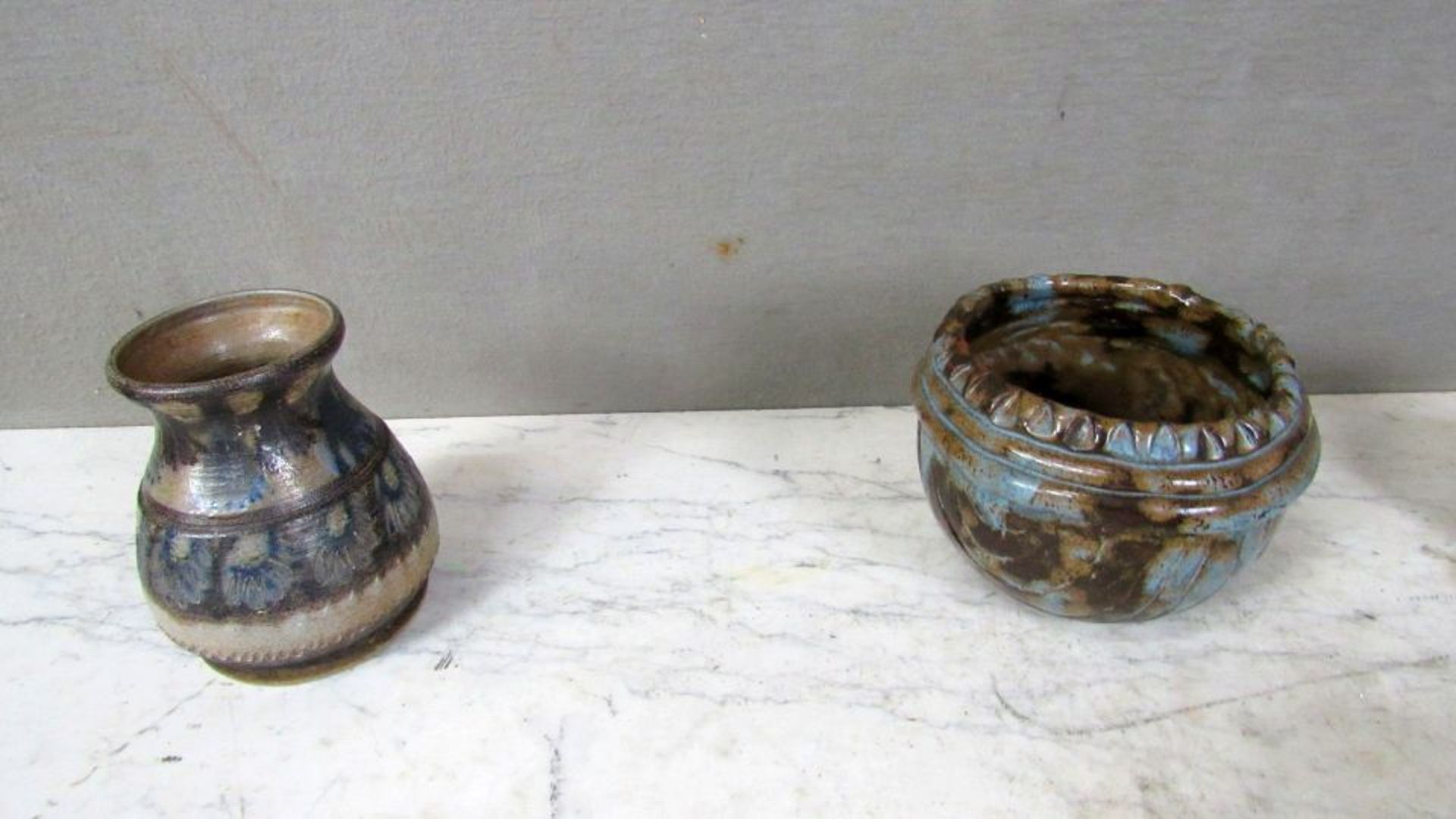 5 Teile Keramik teilweise - Bild 2 aus 7