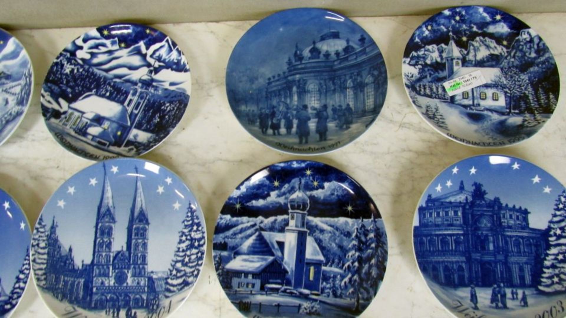 Konvolut Weihnachtsteller - Bild 3 aus 8