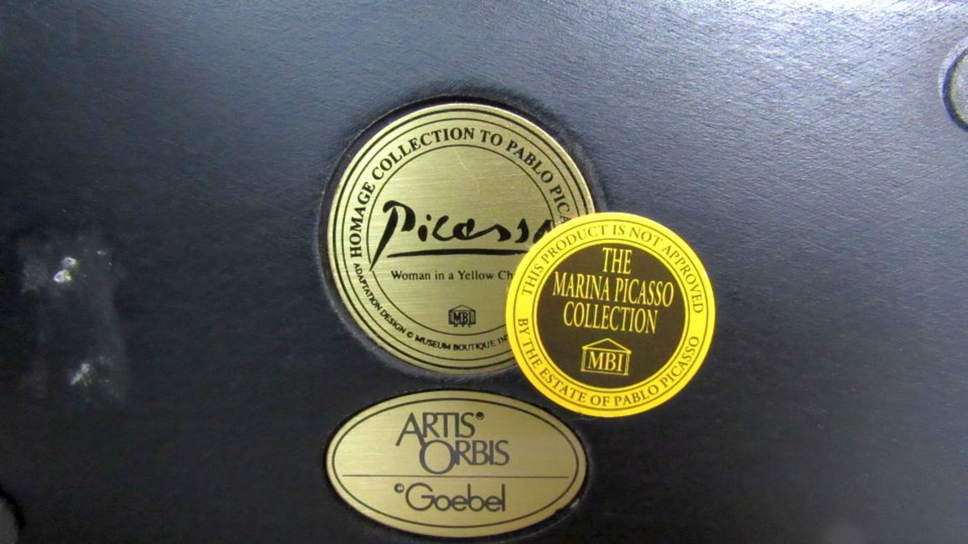 Porzellanskulptur Picasso Artes Orbis - Bild 7 aus 7