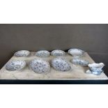Konvolut Porzellan antik 9 Teile