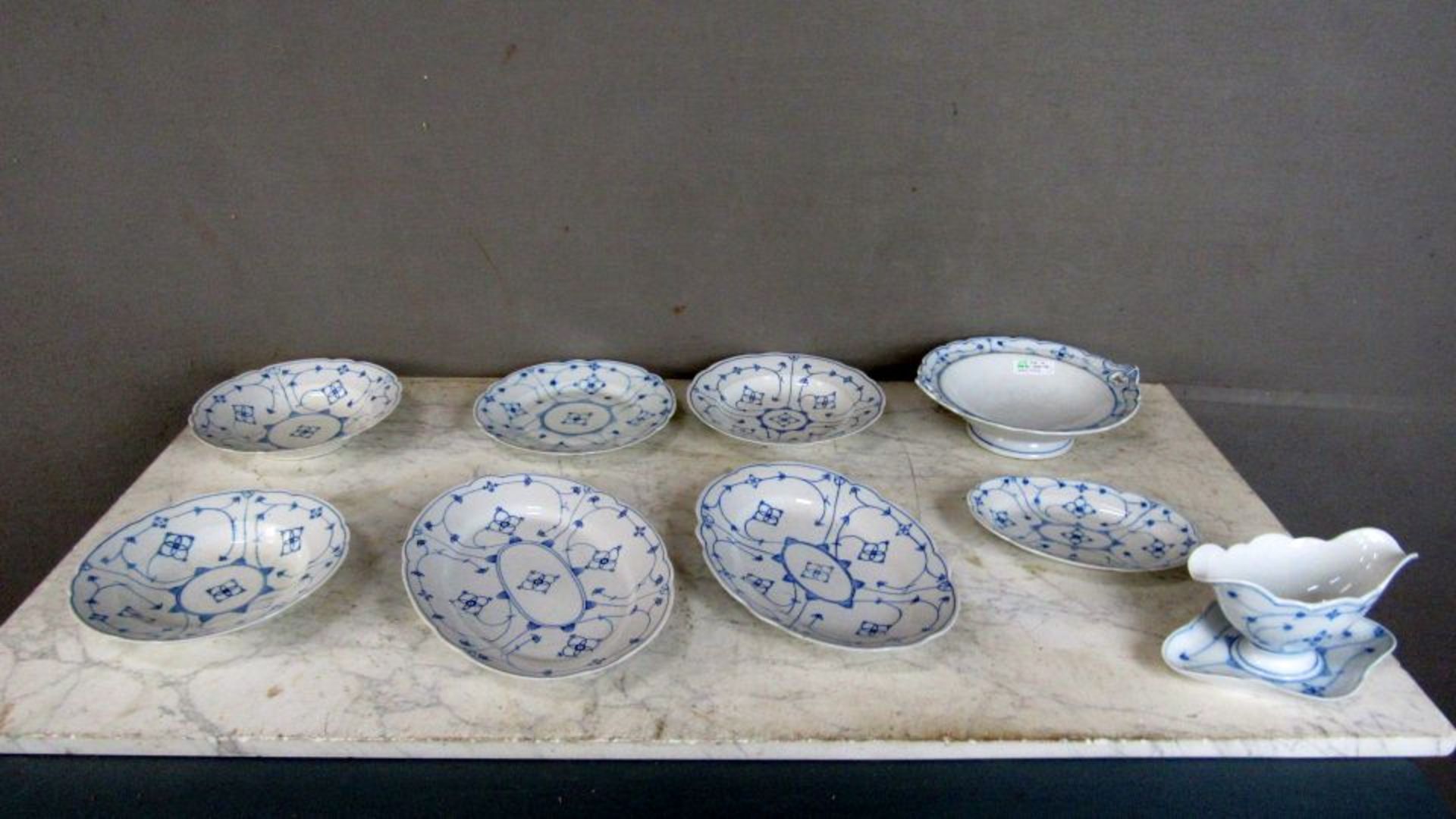 Konvolut Porzellan antik 9 Teile