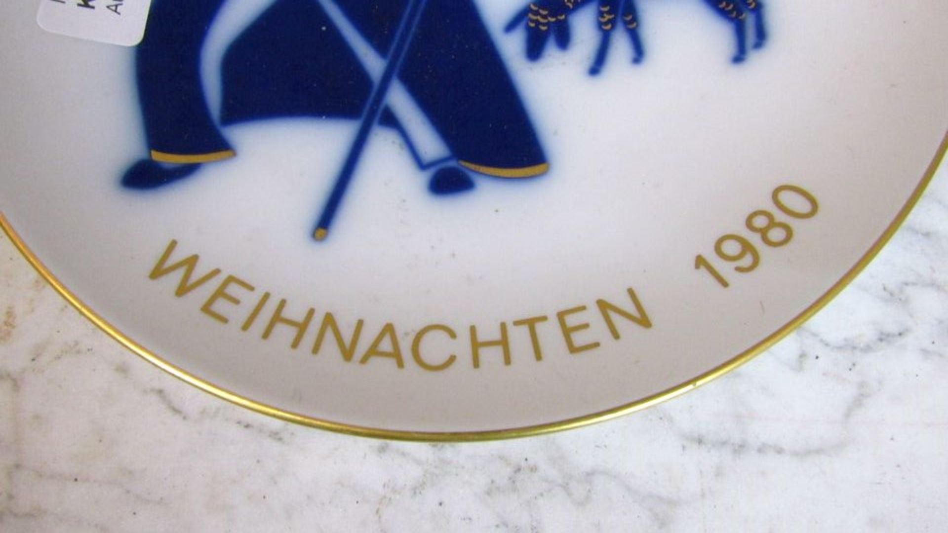 Drei Weihnachtsteller KPM - Bild 3 aus 8