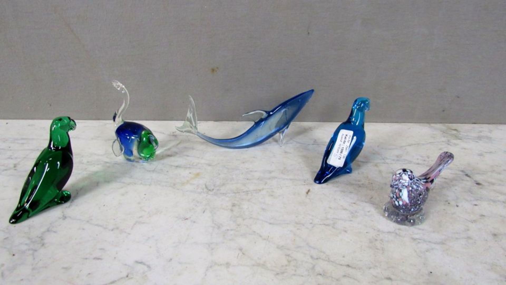 5 Glasskulpturen evtl. - Bild 6 aus 6