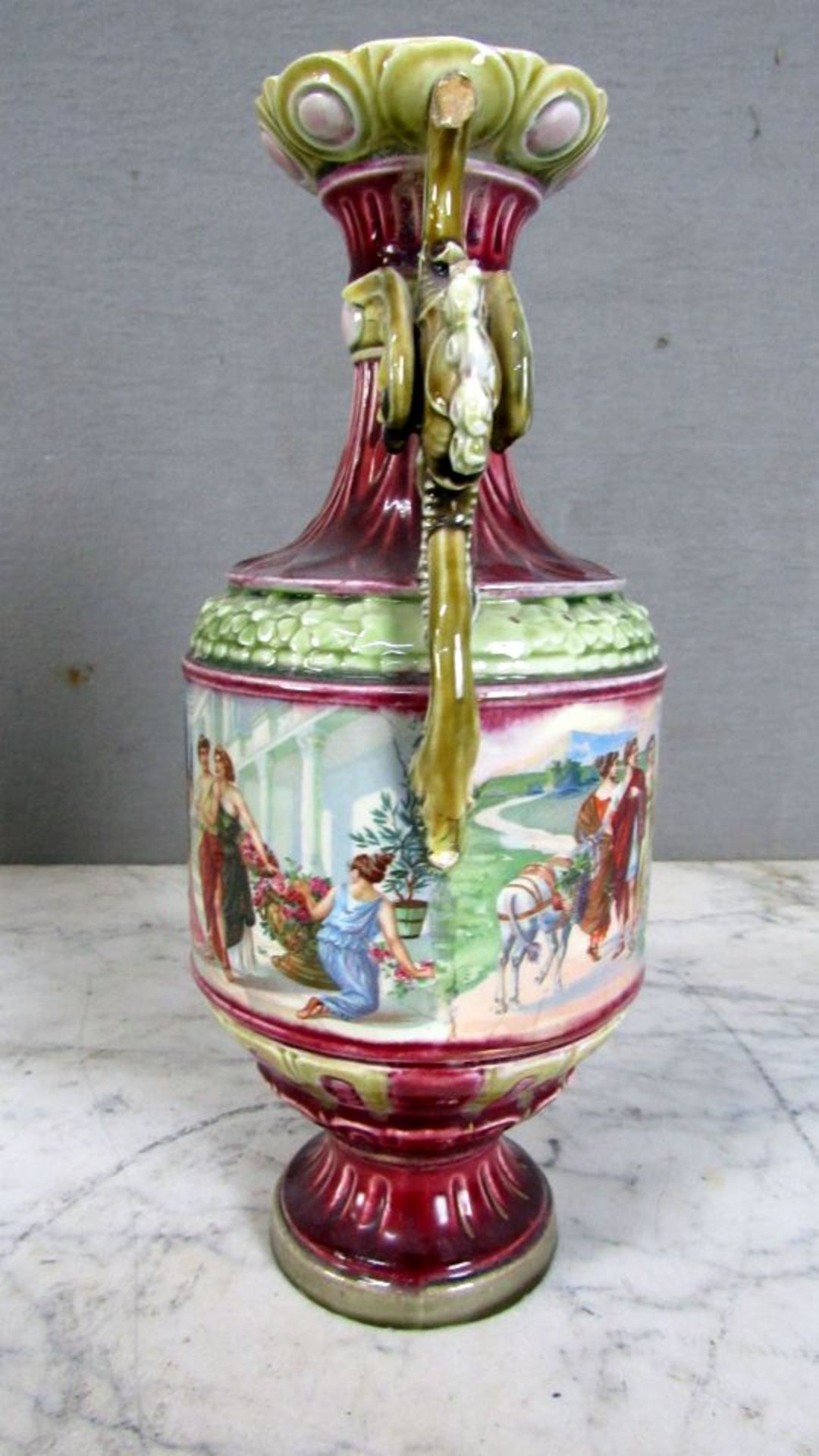 Prunkvase bestoßen 26cm - Bild 5 aus 8