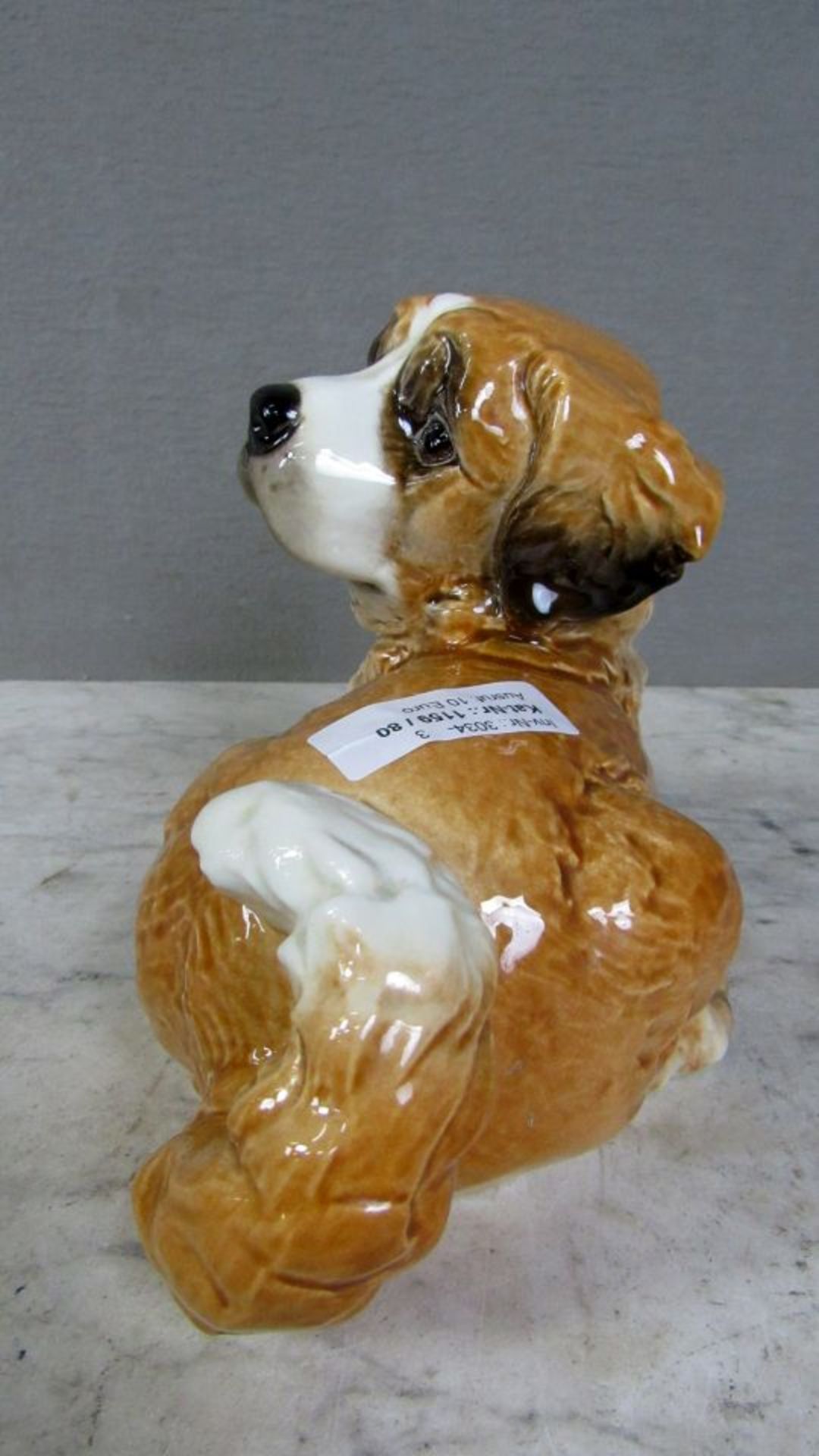 Goebel Porzellanfigur Hund ca. 28cm - Bild 4 aus 7